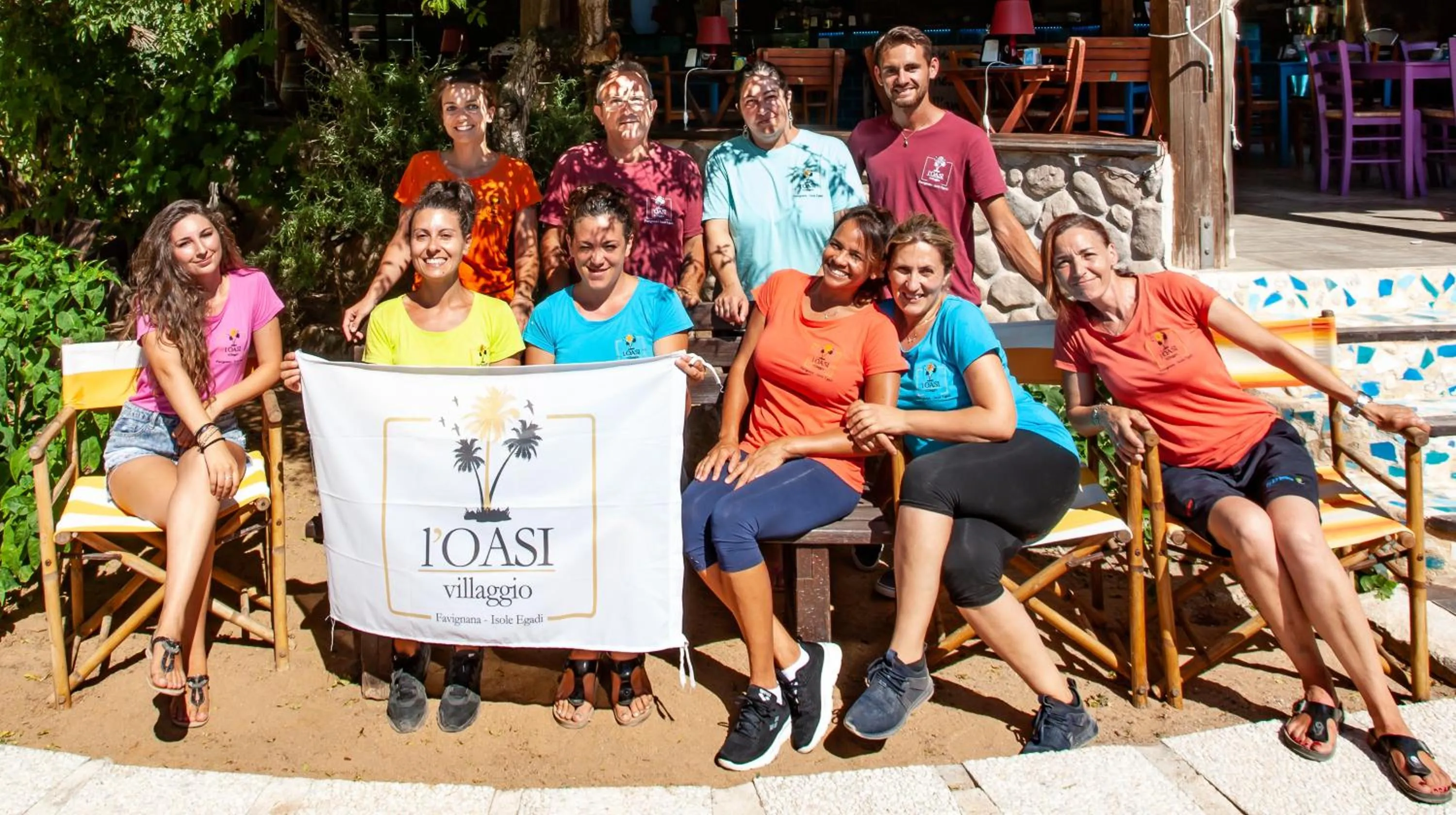 Staff in L'Oasi Villaggio Albergo