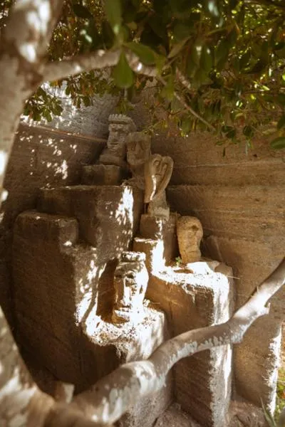 Decorative detail in L'Oasi Villaggio Albergo
