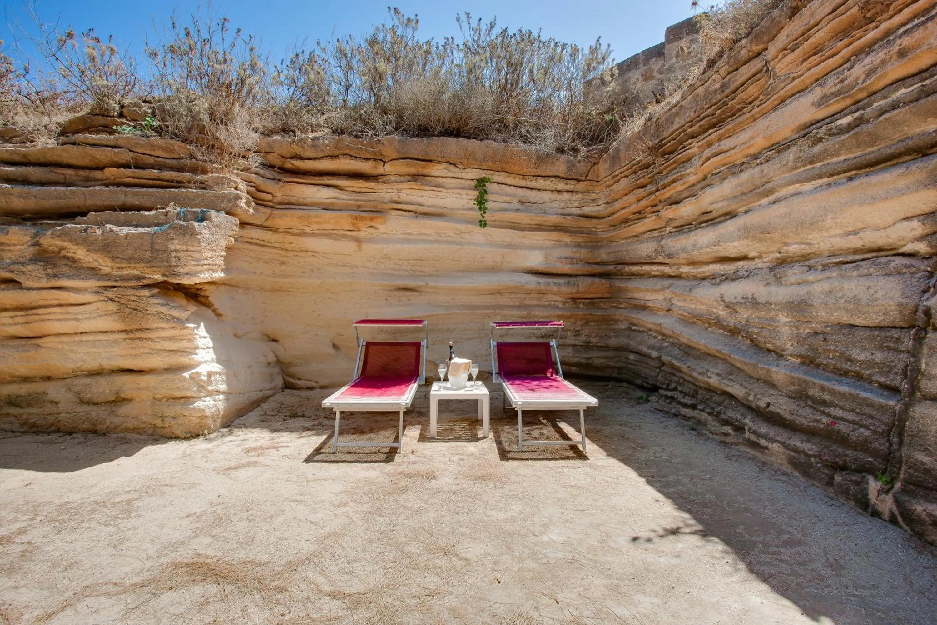 Patio in L'Oasi Villaggio Albergo