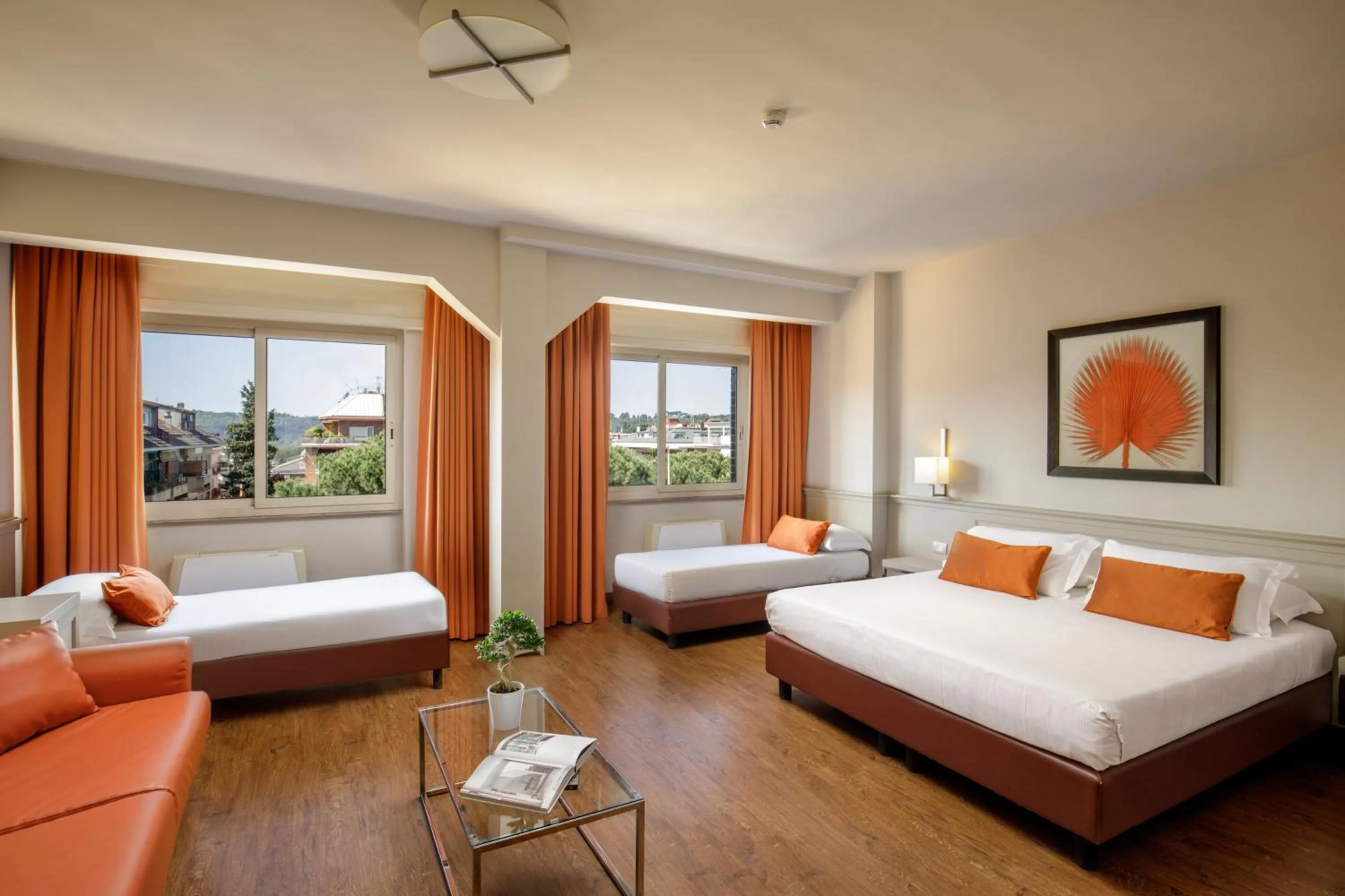 Photo of the whole room, Bed in Grand Hotel Fleming by OMNIA hotels