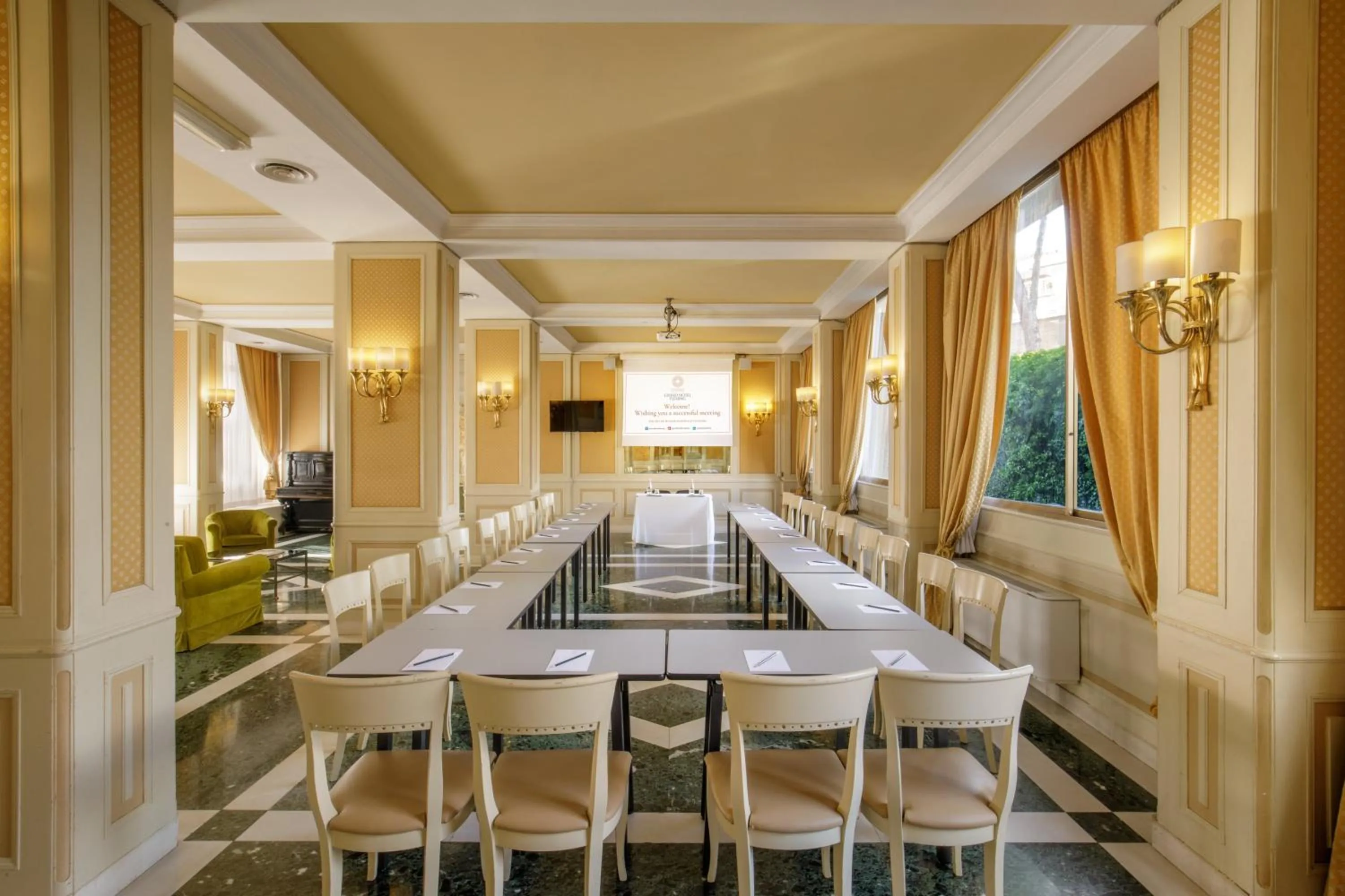 Meeting/conference room in Grand Hotel Fleming by OMNIA hotels