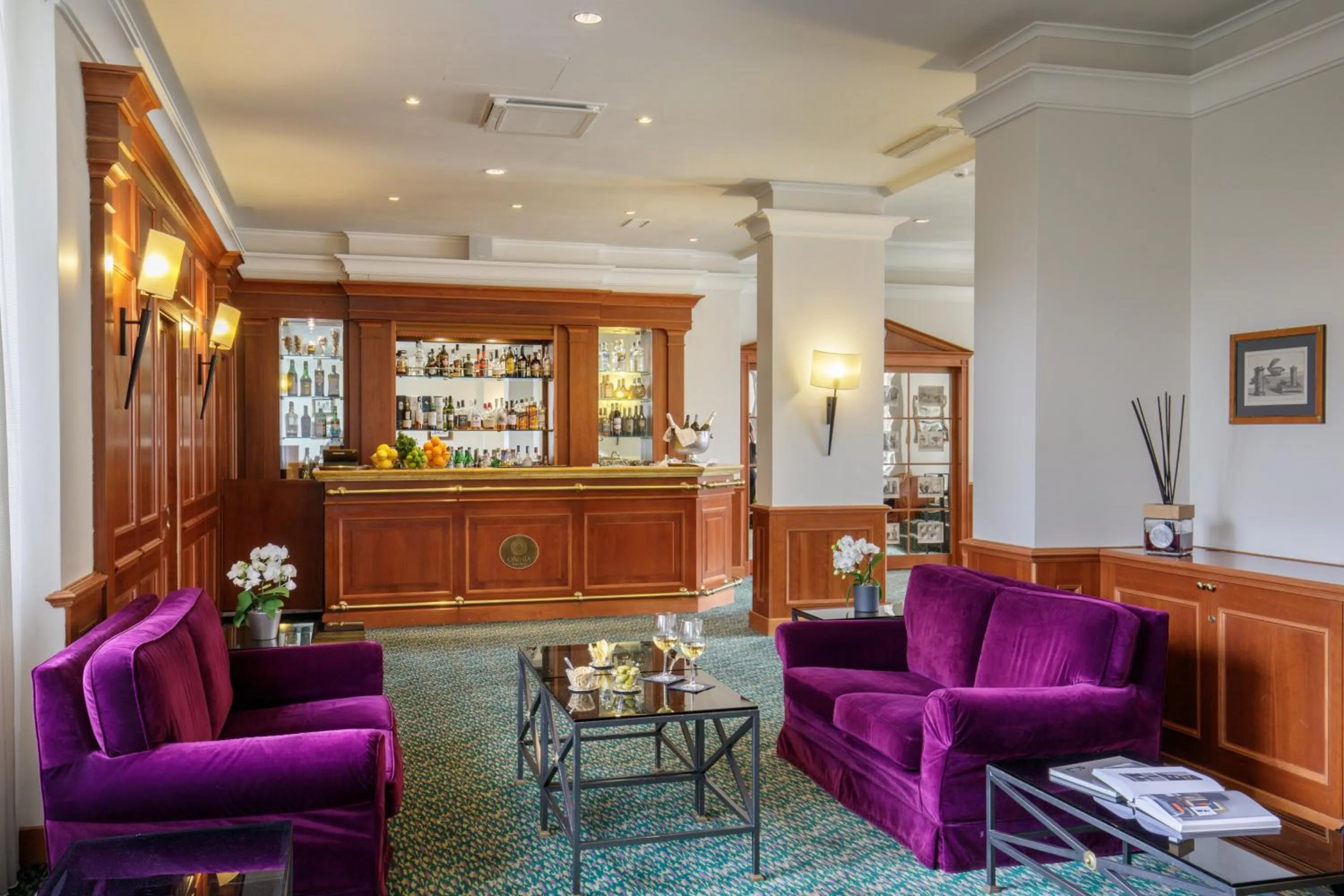 Lounge or bar in Grand Hotel Fleming by OMNIA hotels