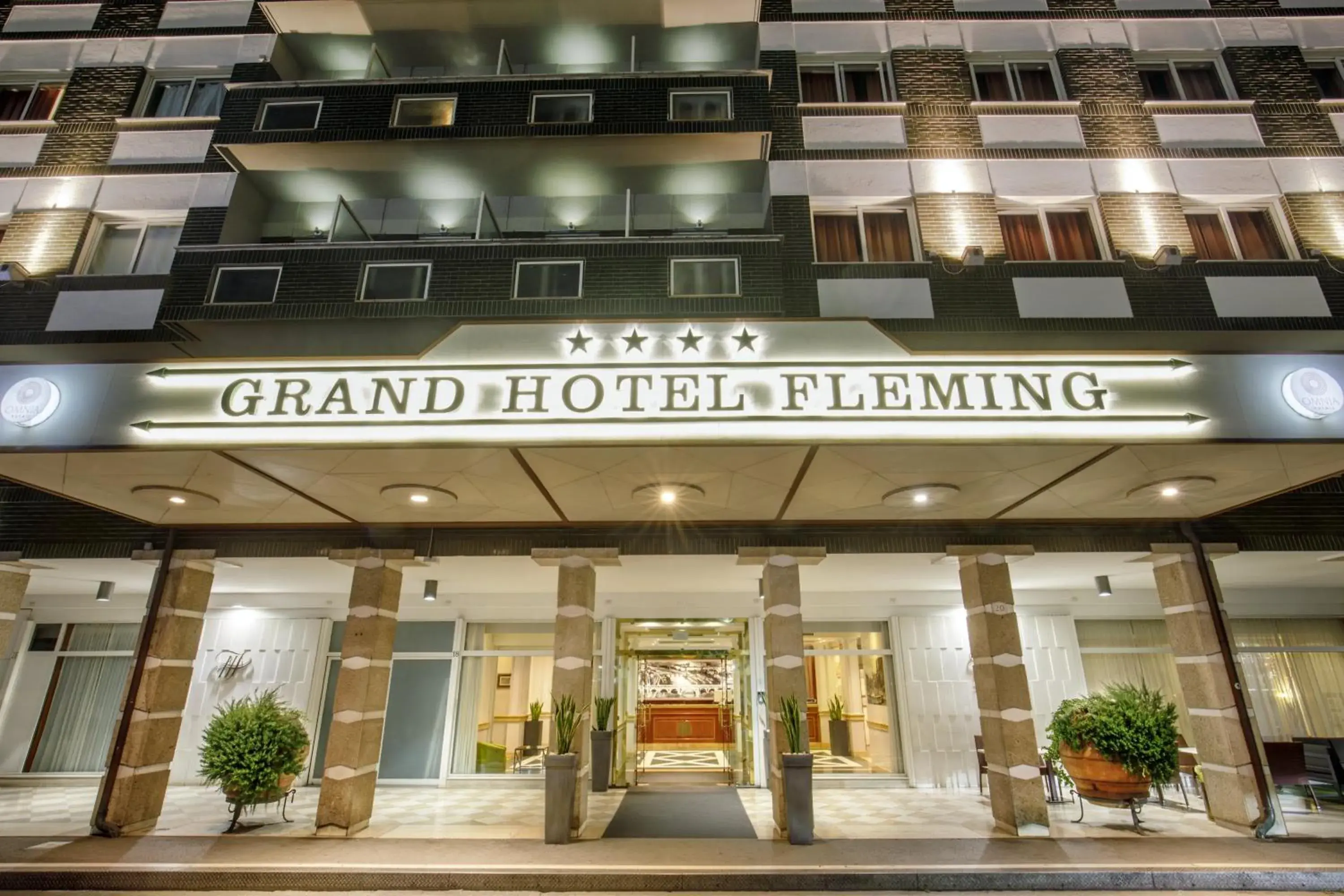 Property building in Grand Hotel Fleming by OMNIA hotels Property building in Grand Hotel Fleming by OMNIA hotels