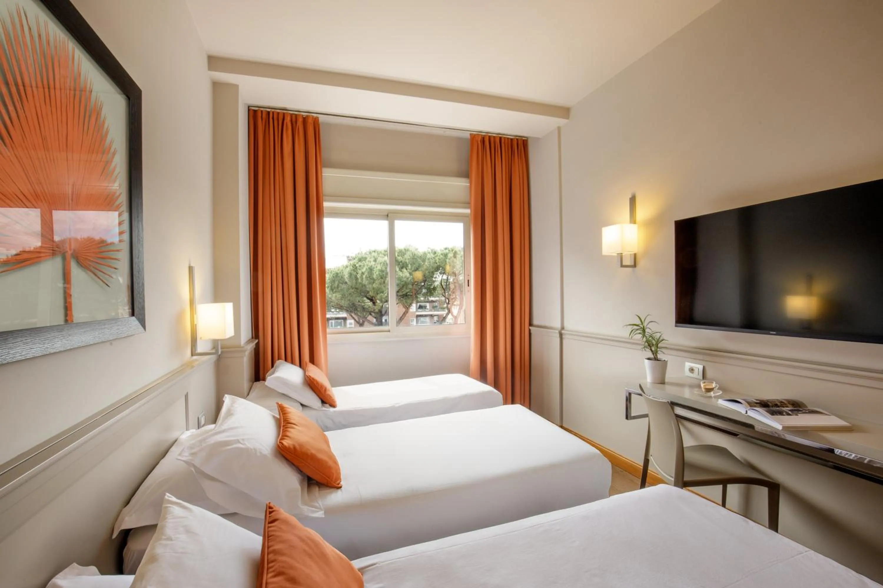 Bed in Grand Hotel Fleming by OMNIA hotels