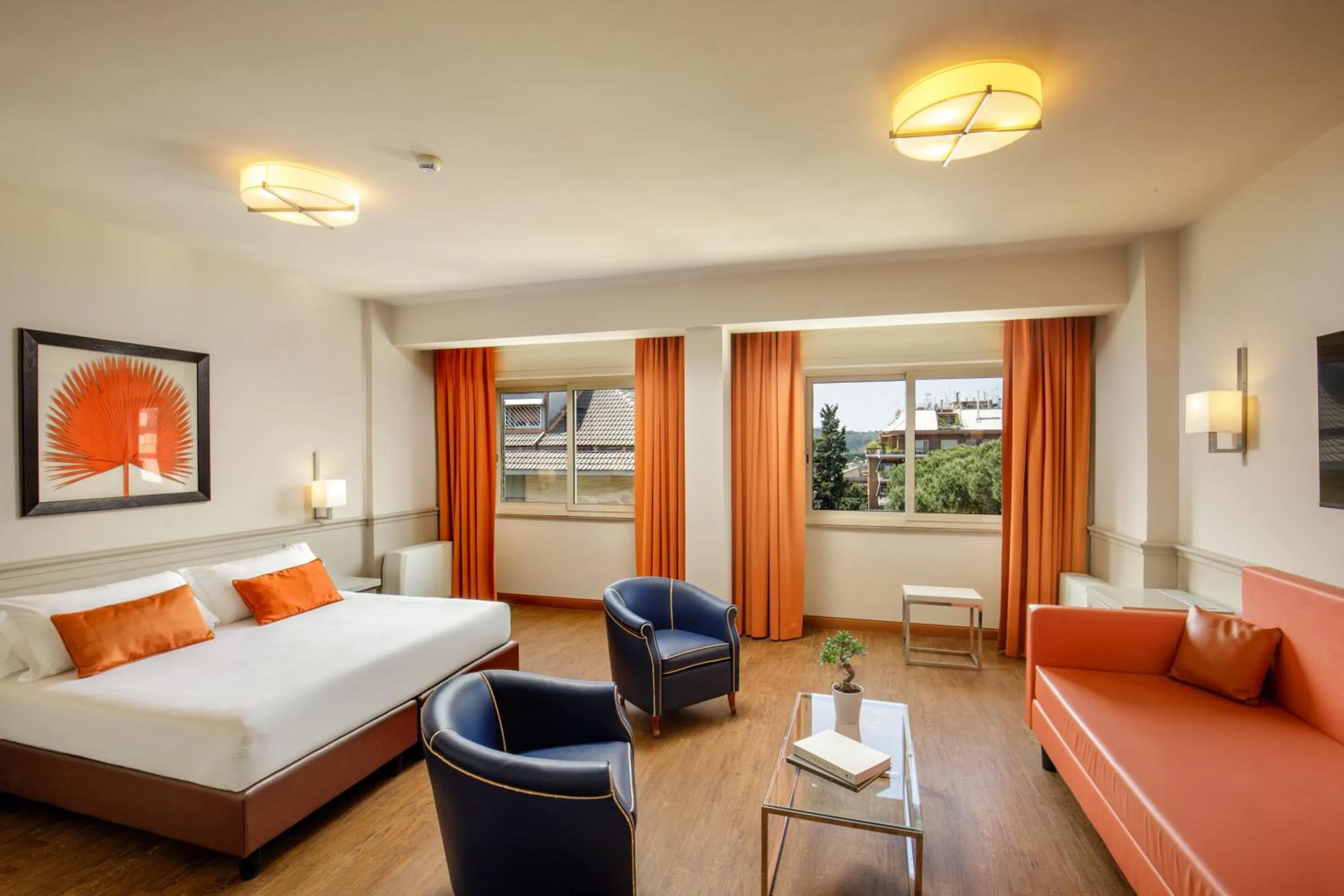 Photo of the whole room, Bed in Grand Hotel Fleming by OMNIA hotels