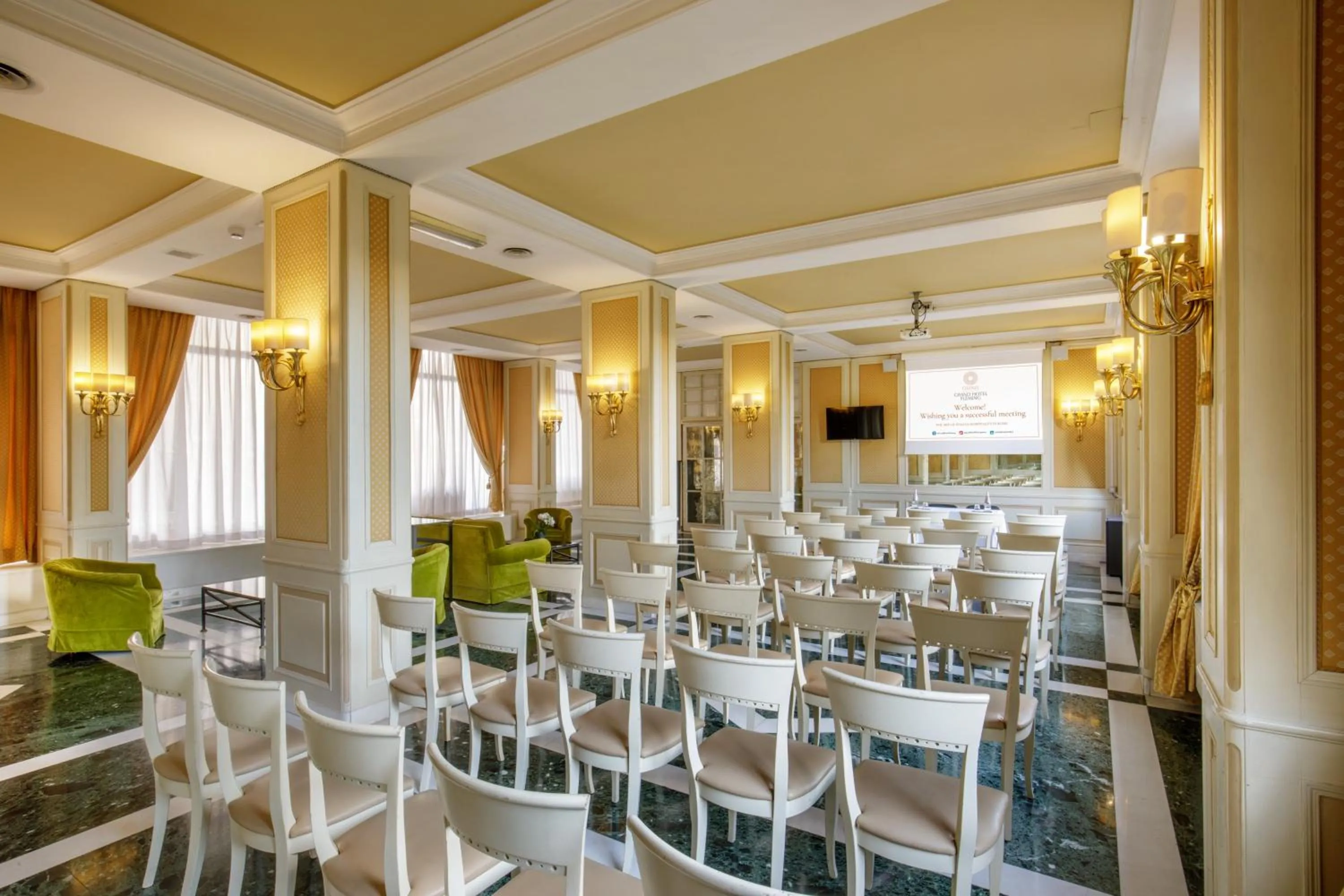 Meeting/conference room in Grand Hotel Fleming by OMNIA hotels