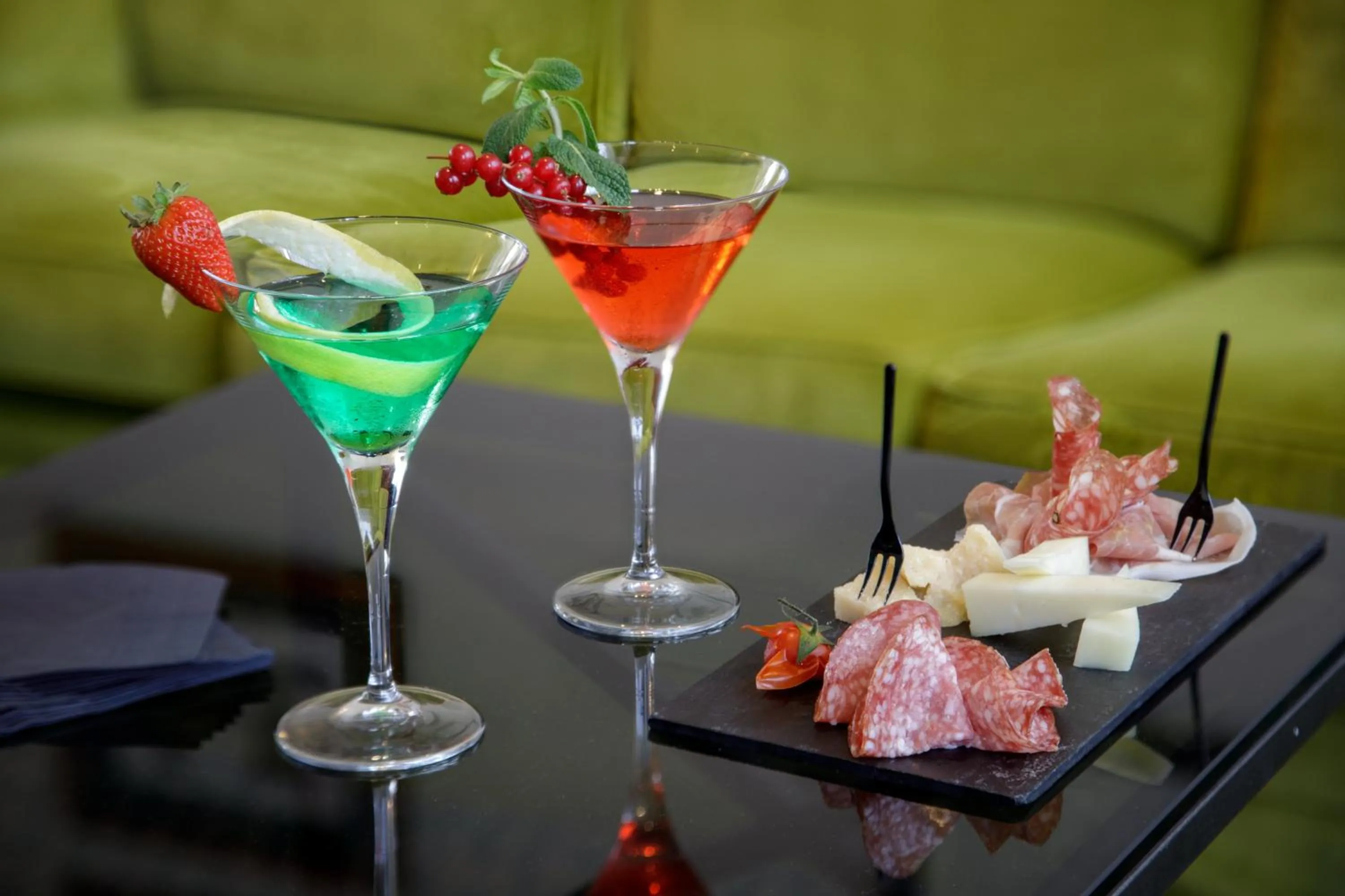 Food close-up in Grand Hotel Fleming by OMNIA hotels