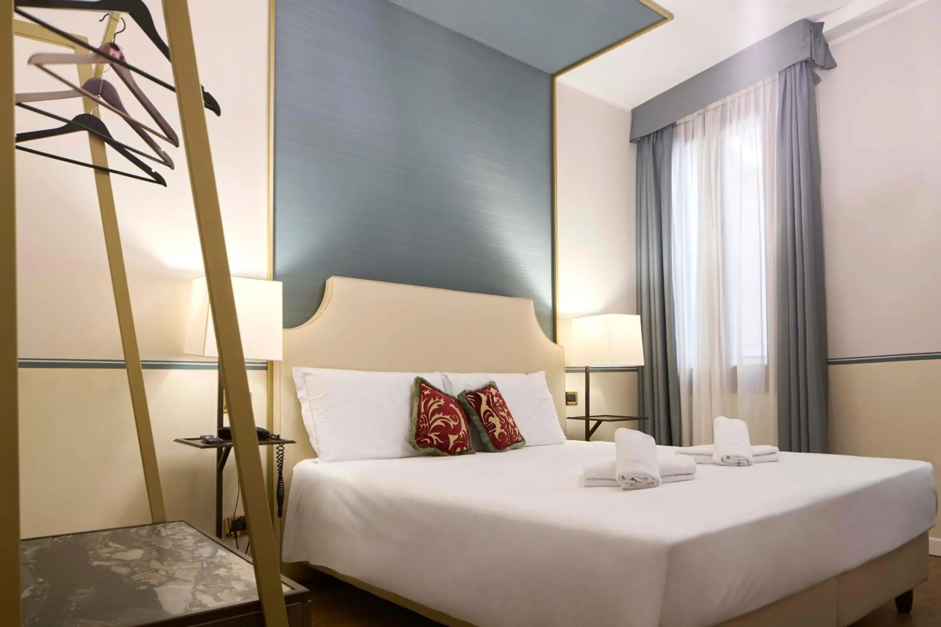 Bed in Hotel Do Pozzi Bed in Hotel Do Pozzi