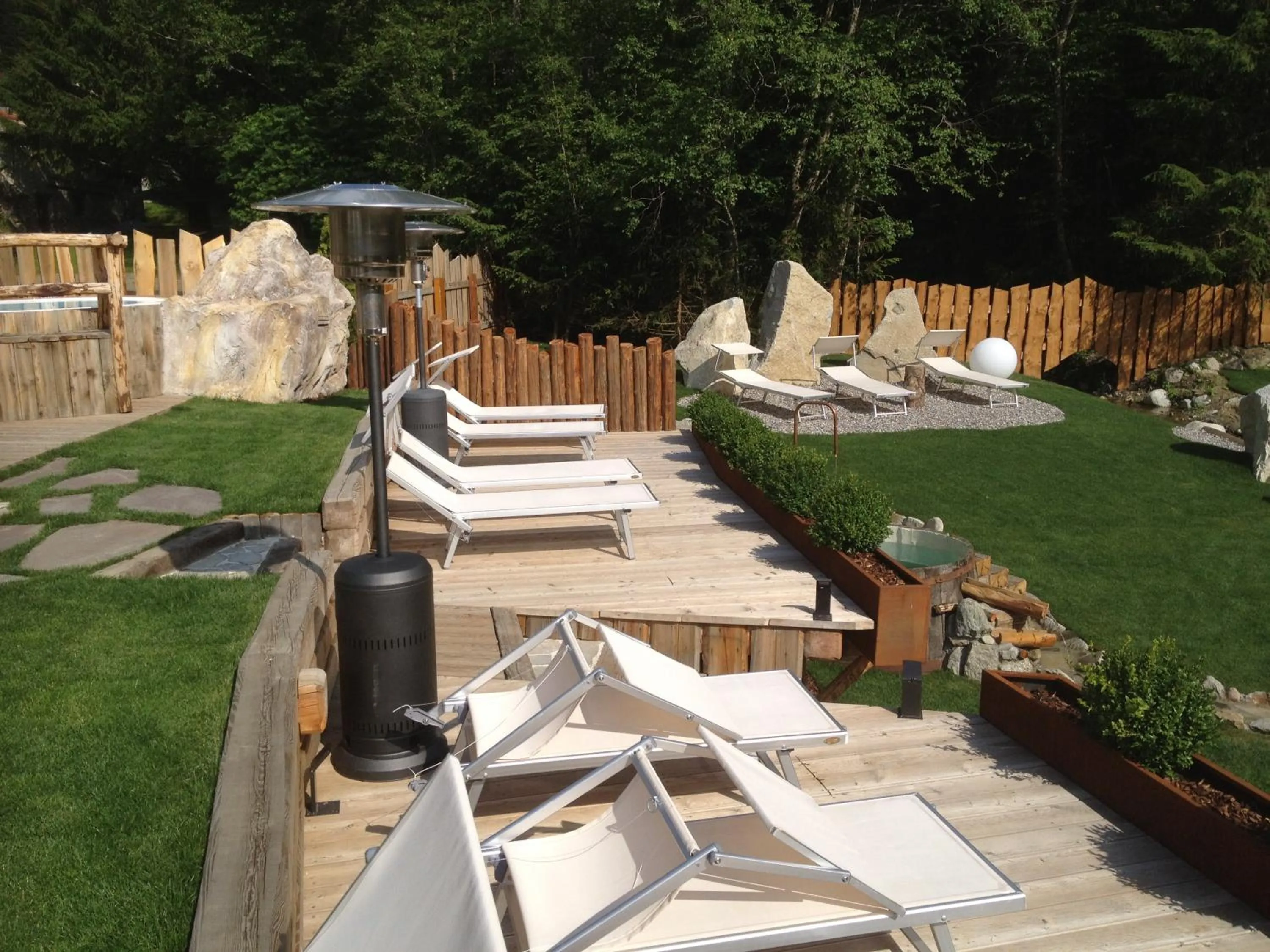 Garden in La Tana dell'orso Hotel & SPA