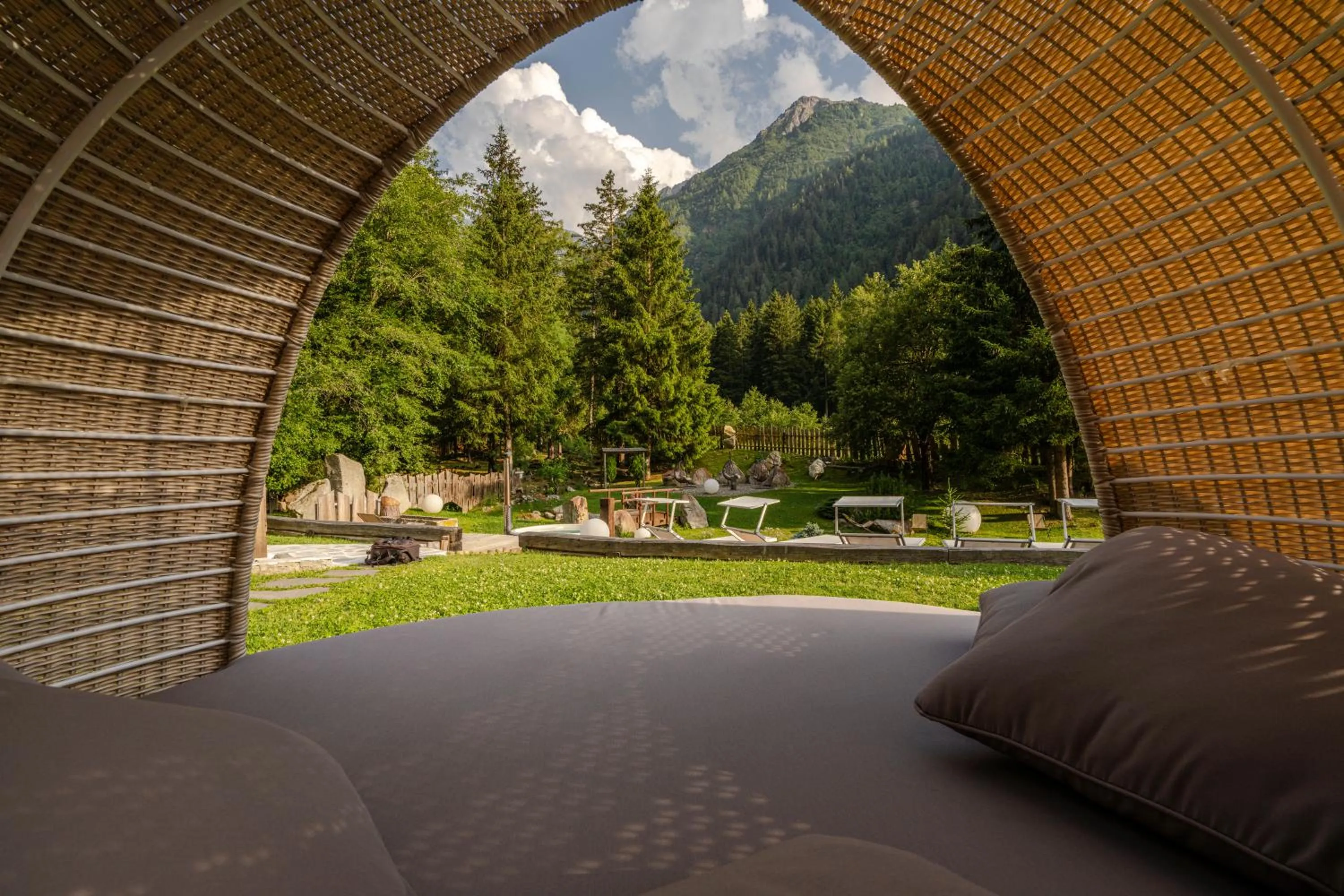 Garden in La Tana dell'orso Hotel & SPA