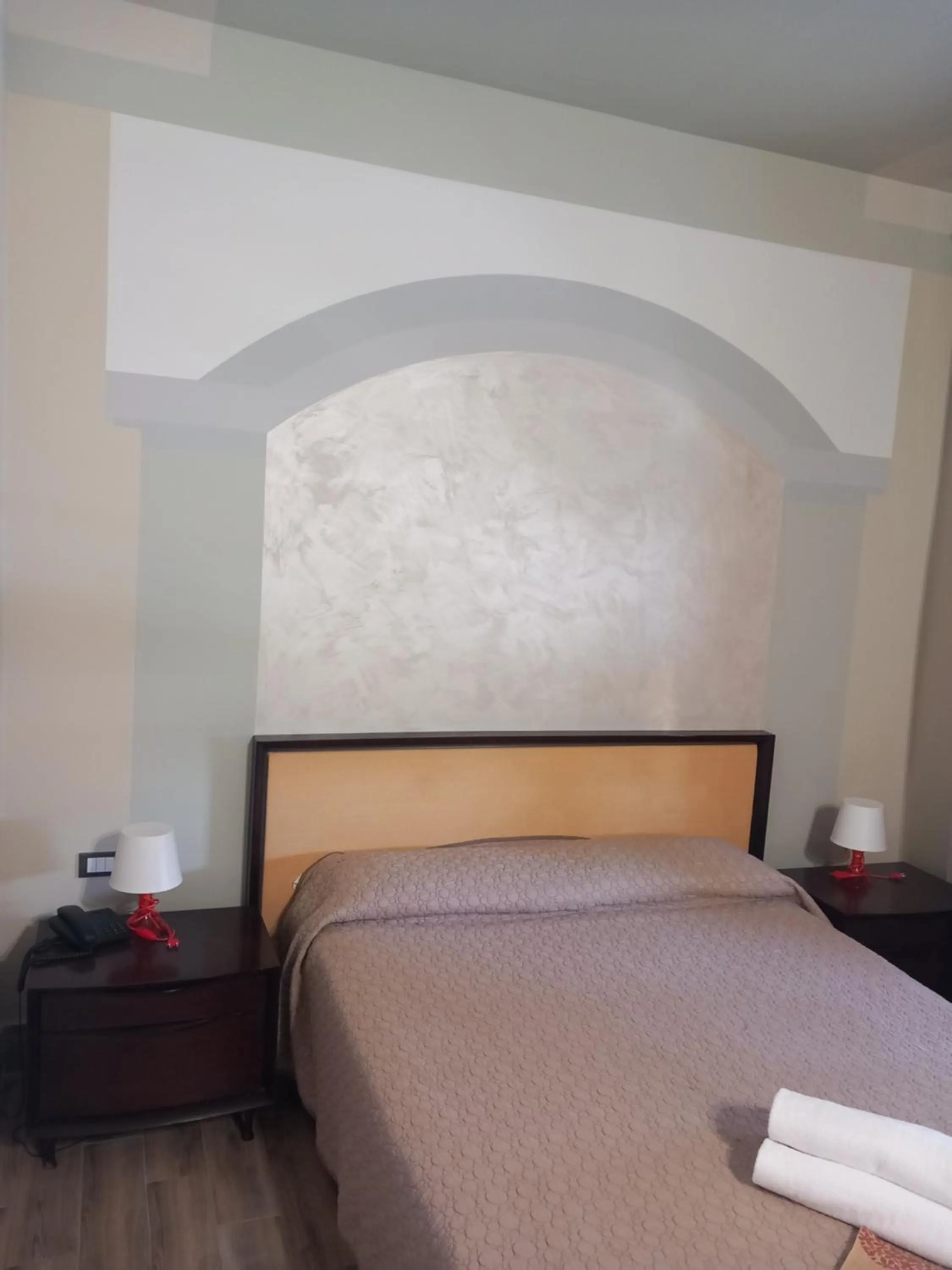 Bed in Hotel Le Calandre