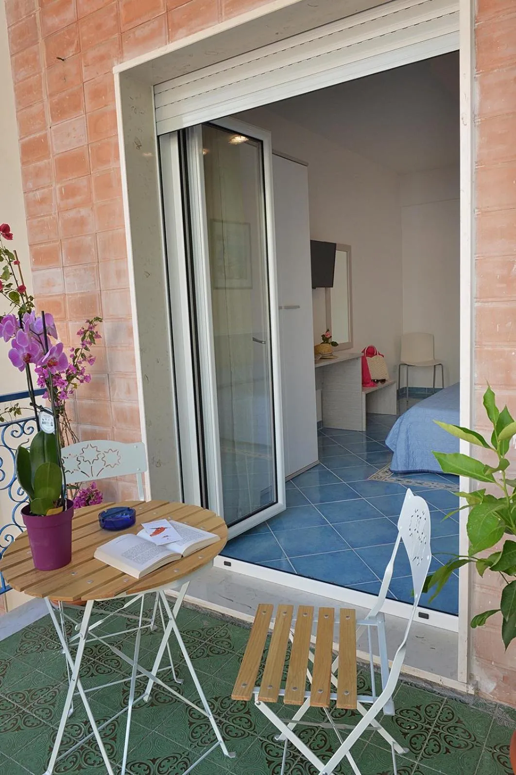 Balcony/Terrace in Acquamarine Maiori Amalfi Coast