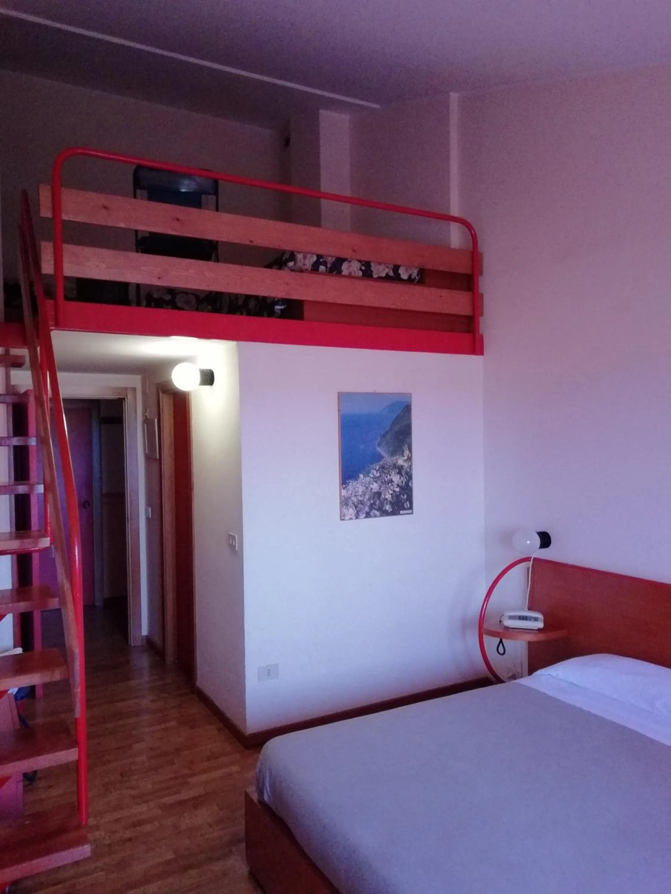 Bed in Hotel La Fonte