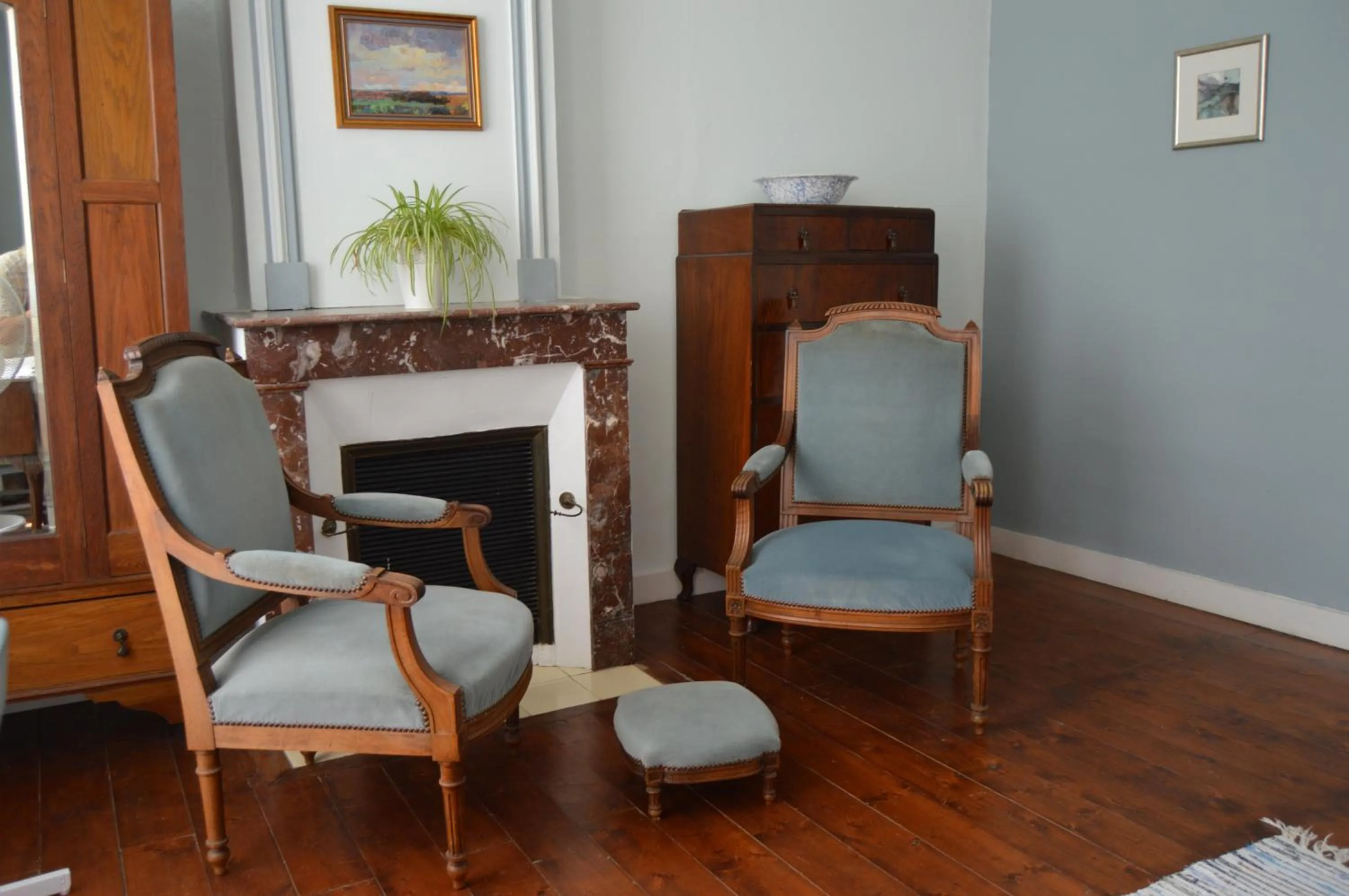 Seating area in La Vieille Distillerie