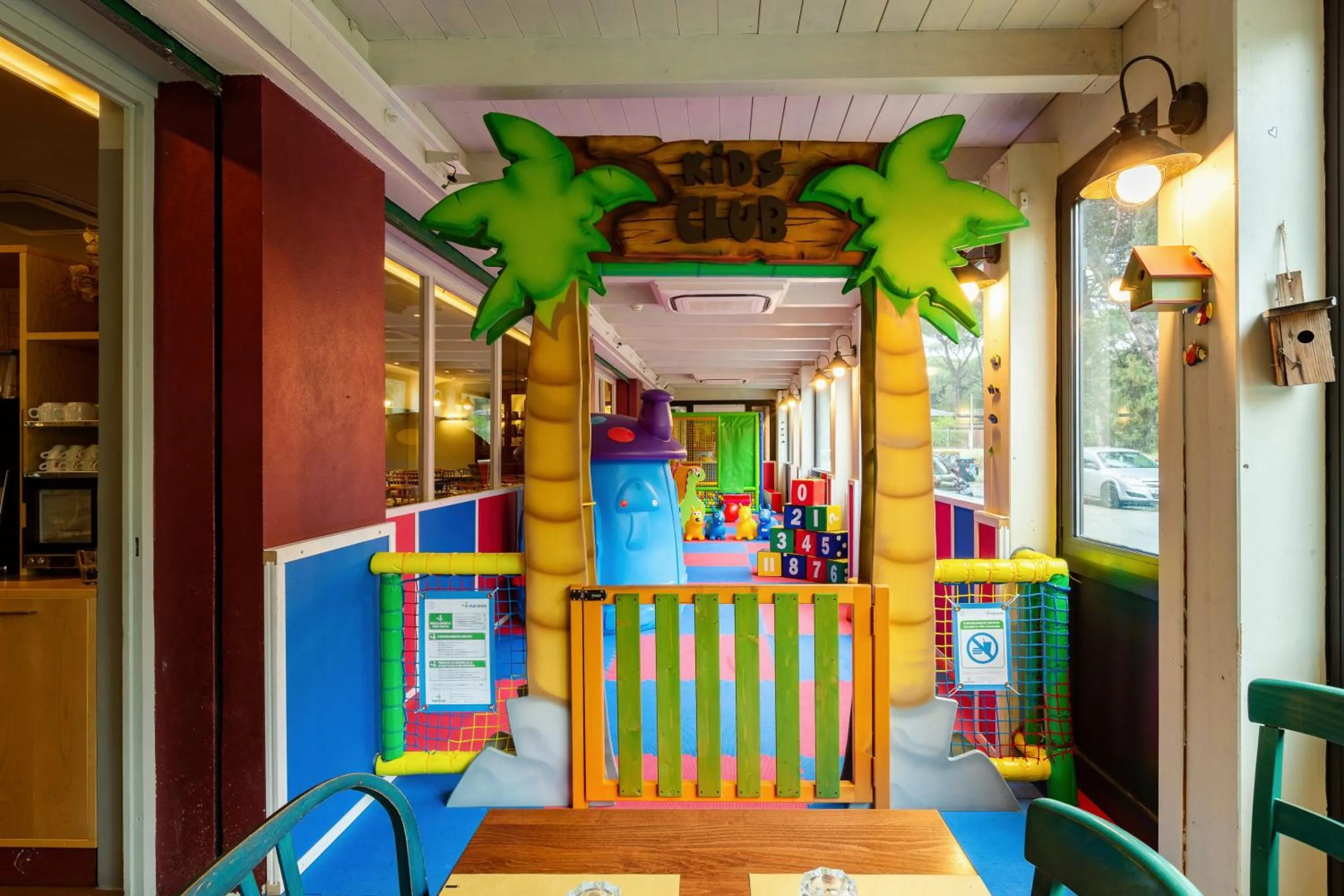 Children play ground in Hotel Columbia