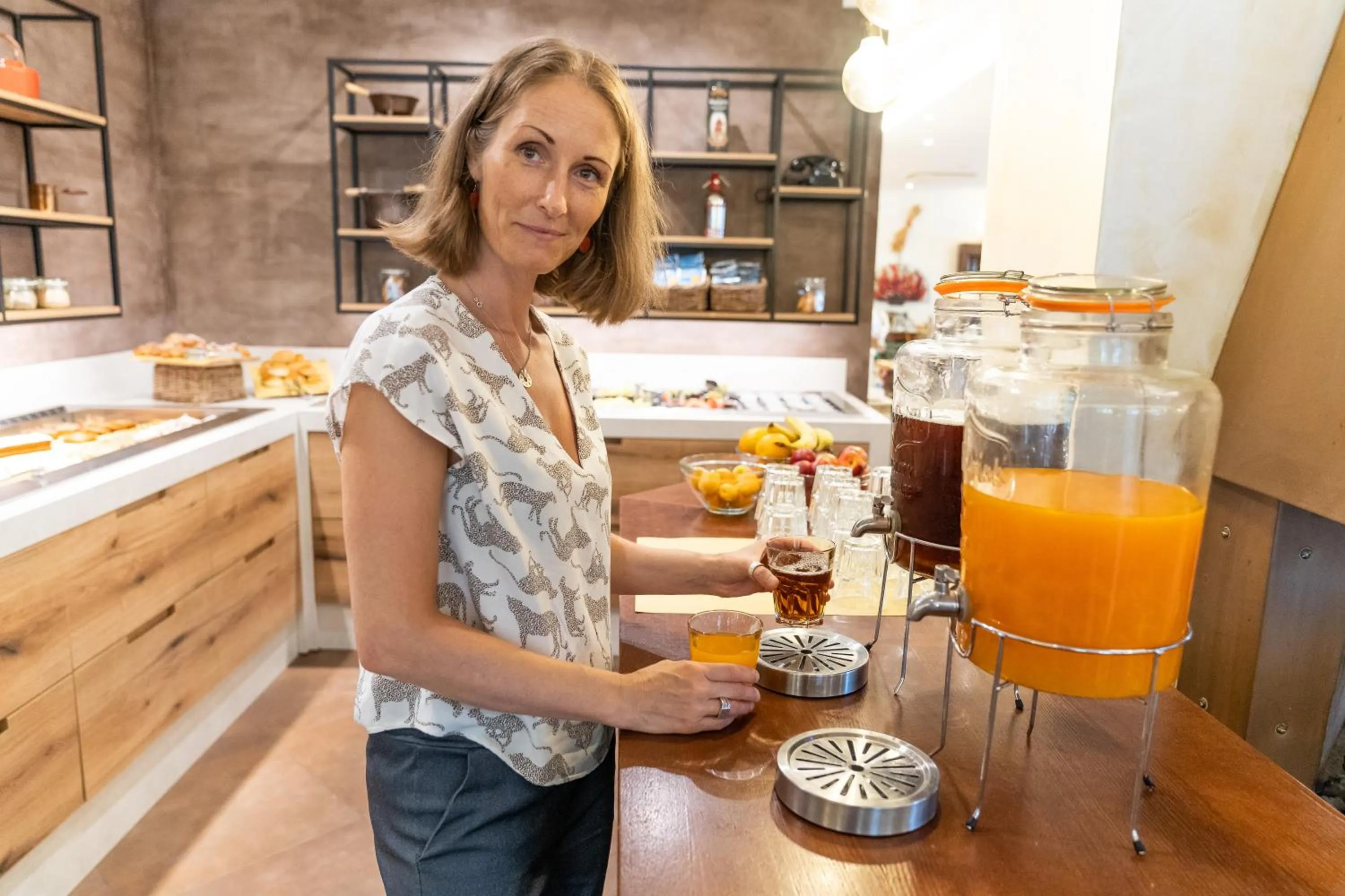 Breakfast in Hotel Columbia
