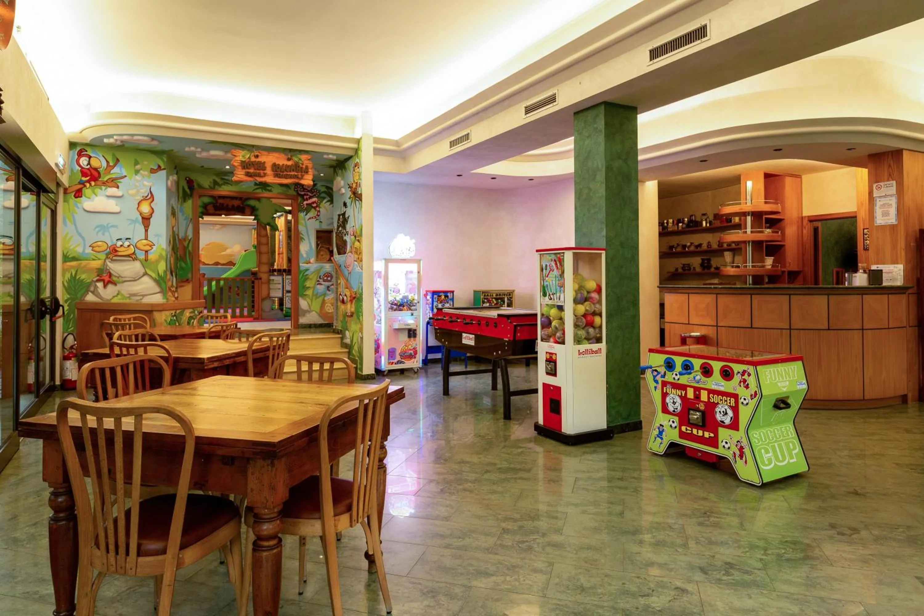 Lobby or reception in Hotel Columbia