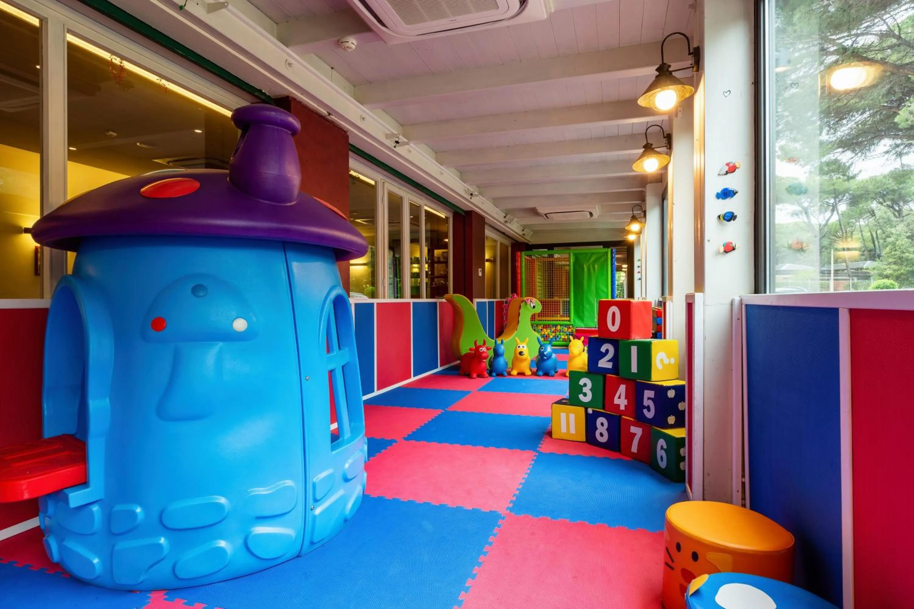 Children play ground in Hotel Columbia