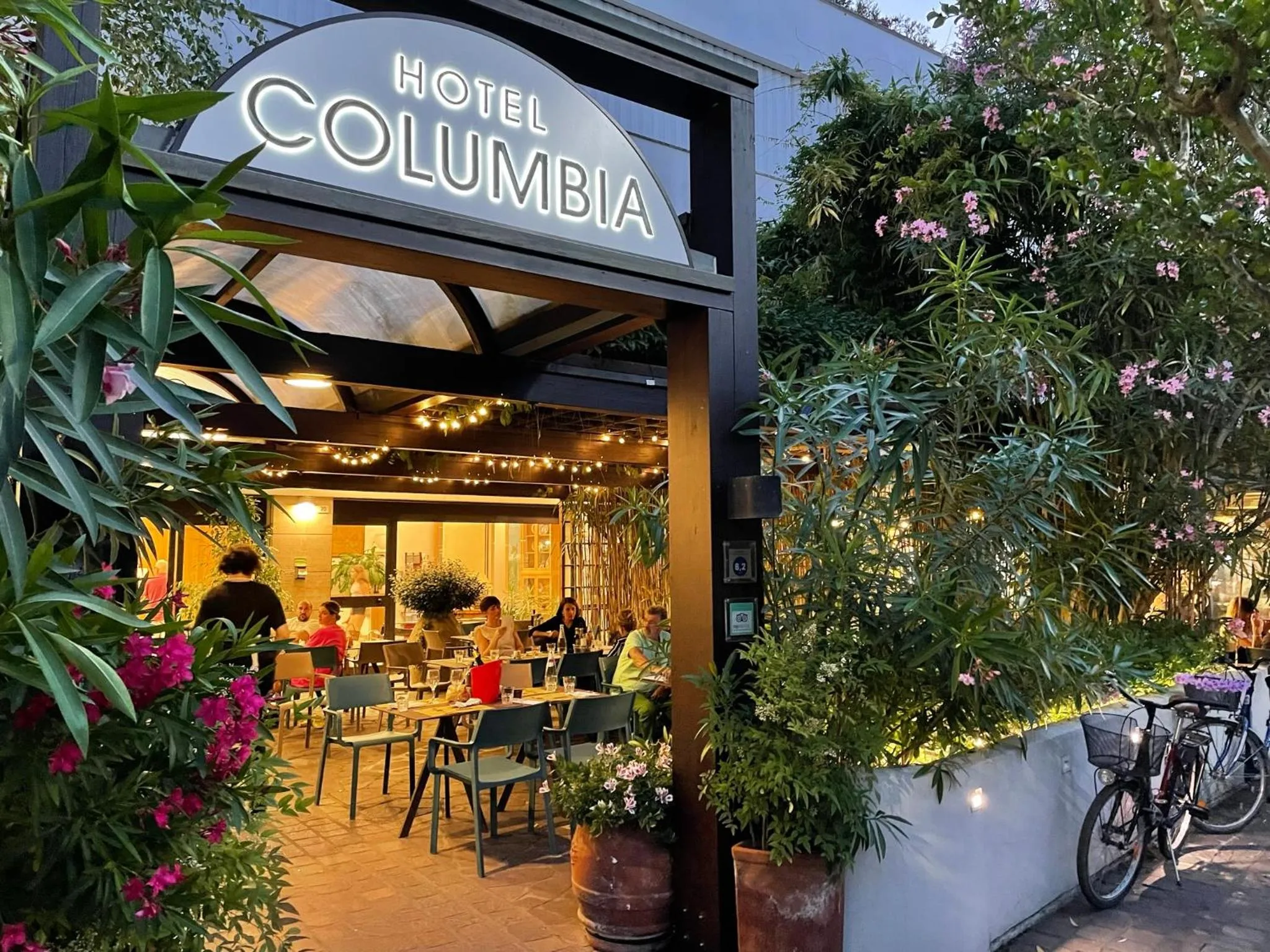 Facade/entrance in Hotel Columbia