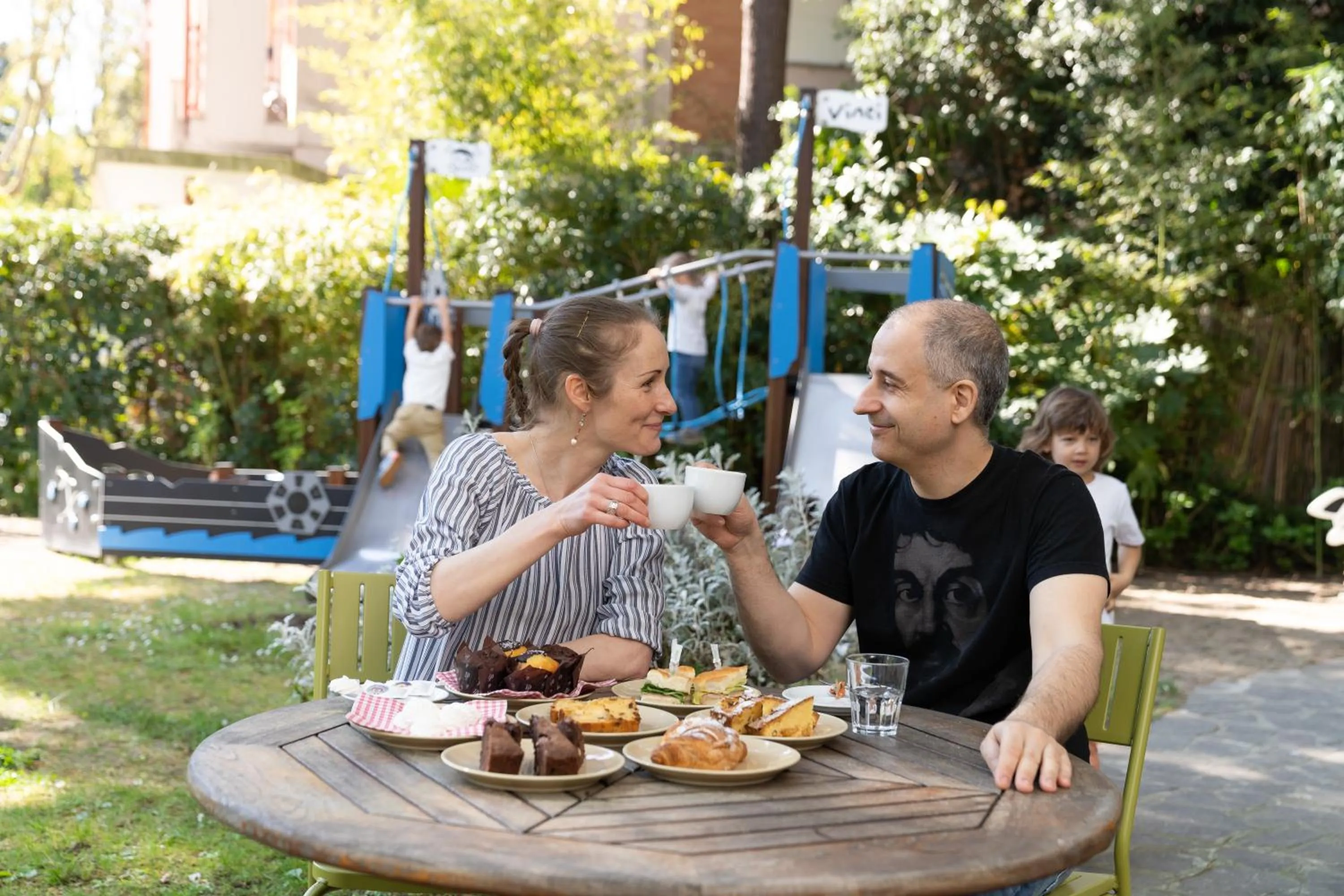 Garden in Hotel Columbia