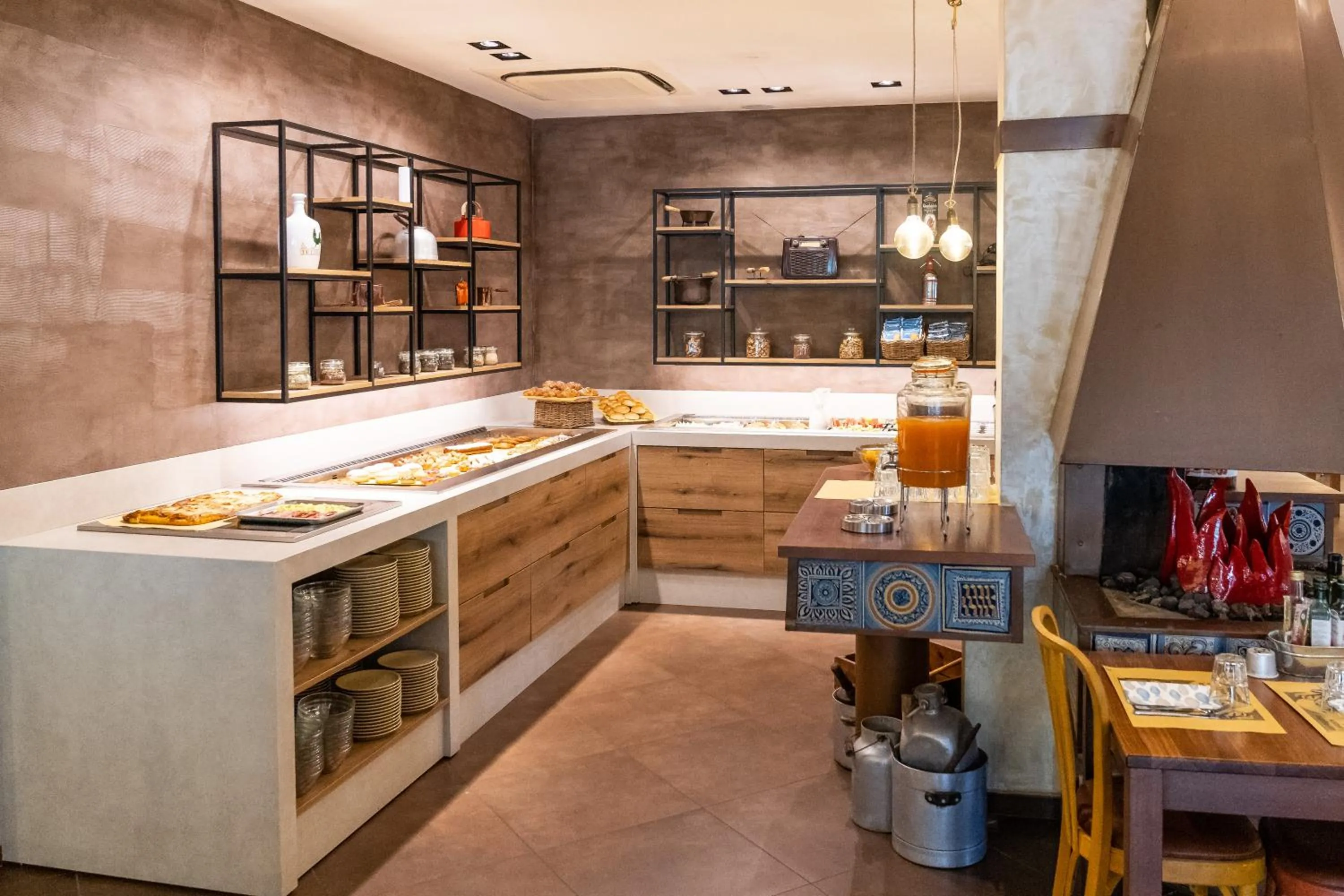 Buffet breakfast in Hotel Columbia