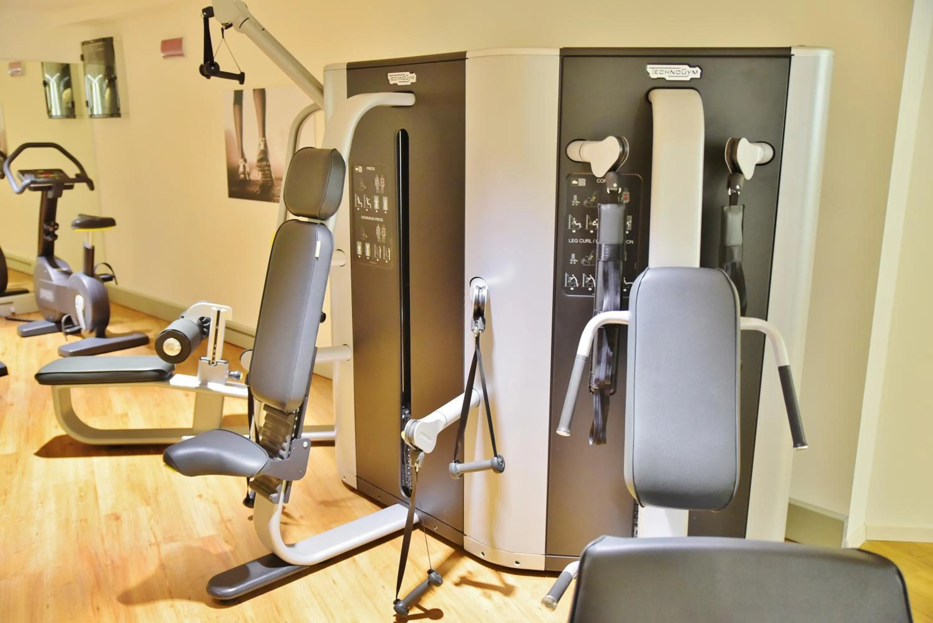 Fitness centre/facilities in Hotel Montana