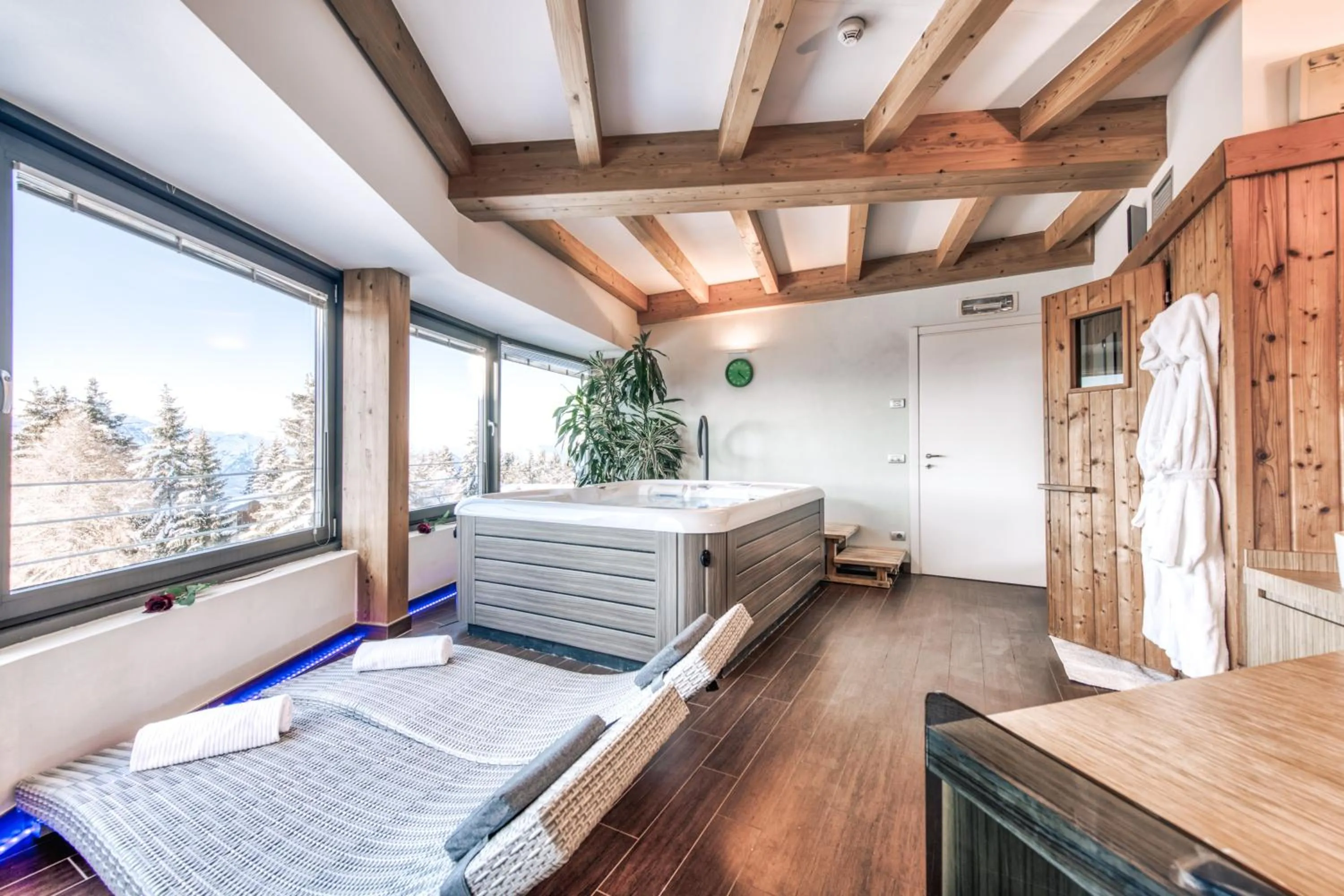 Spa and wellness centre/facilities, Bed in Hotel Montana