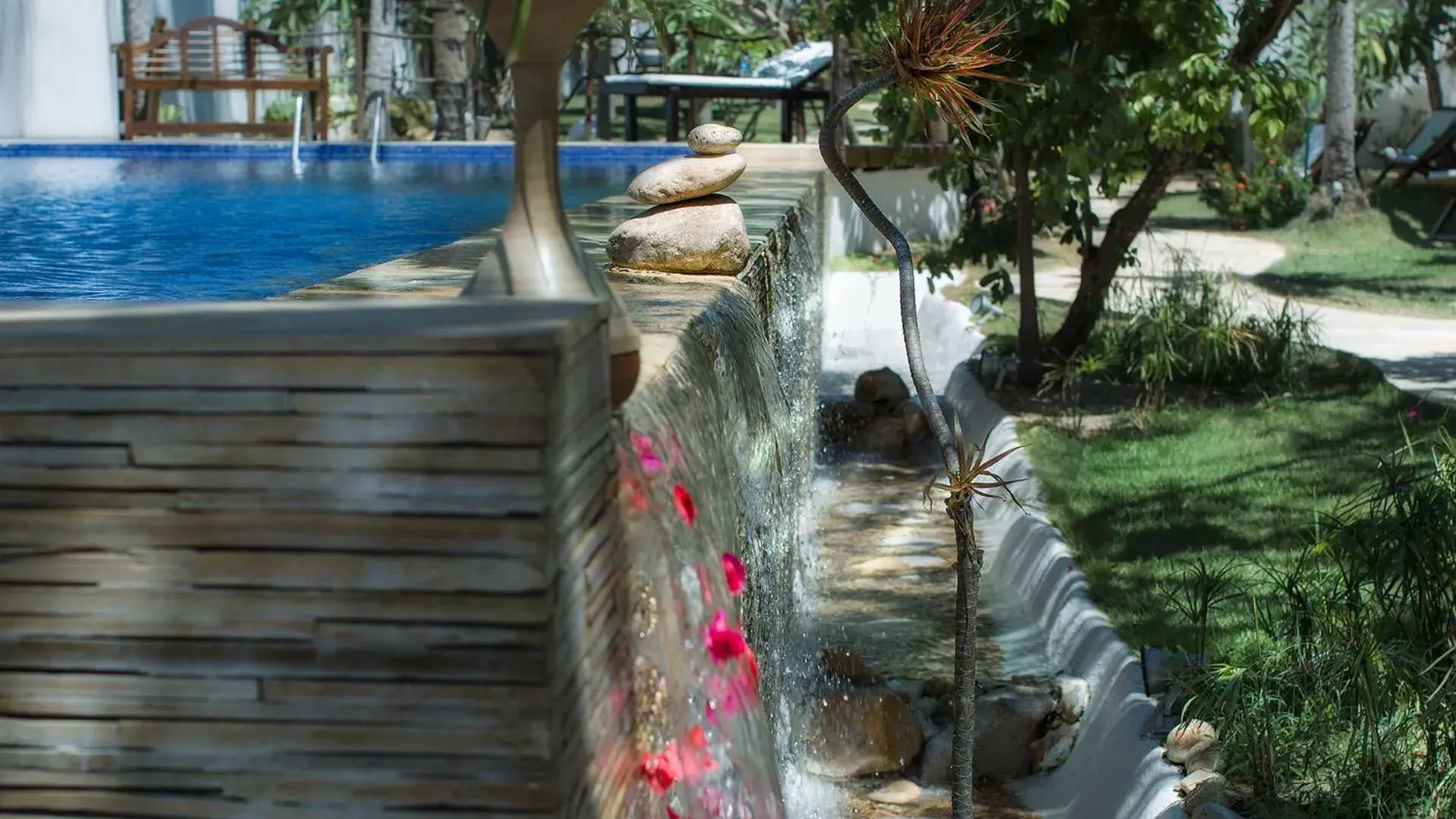 Swimming pool in My Blue Hotel Swimming pool in My Blue Hotel