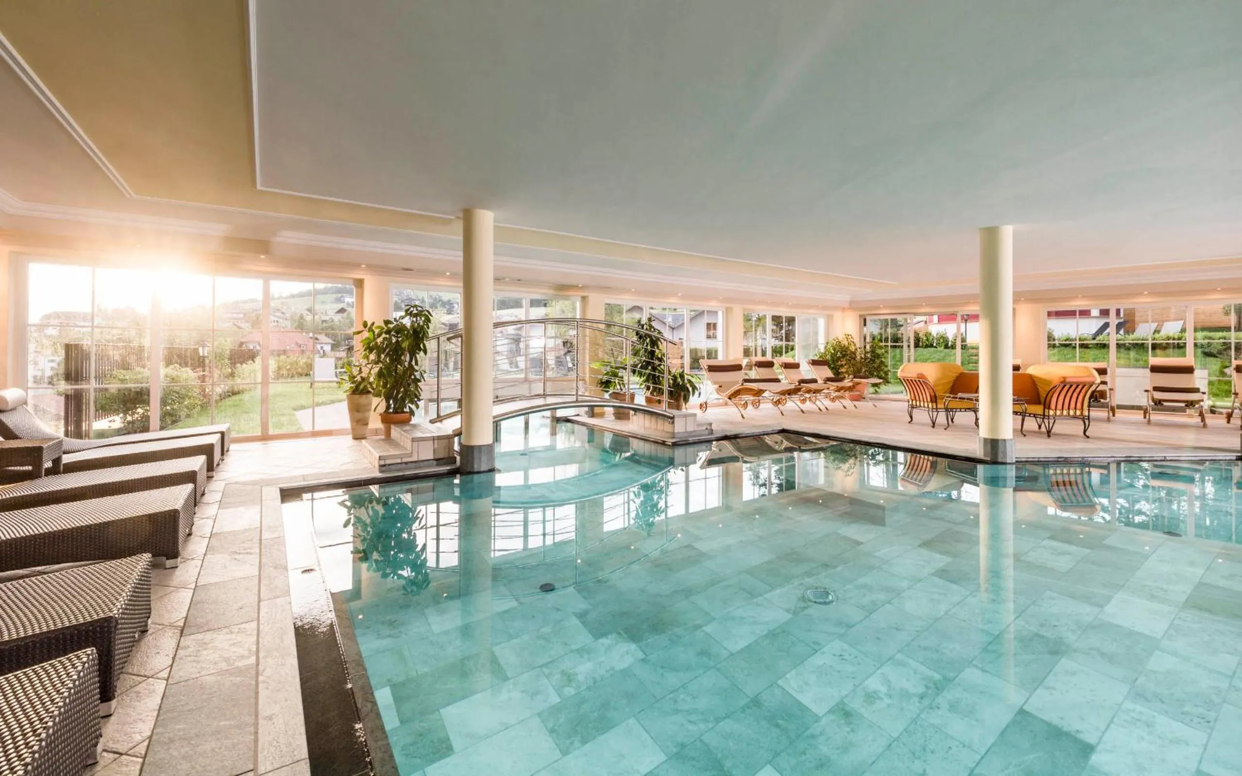 Swimming pool in Wellnesshotel Erica