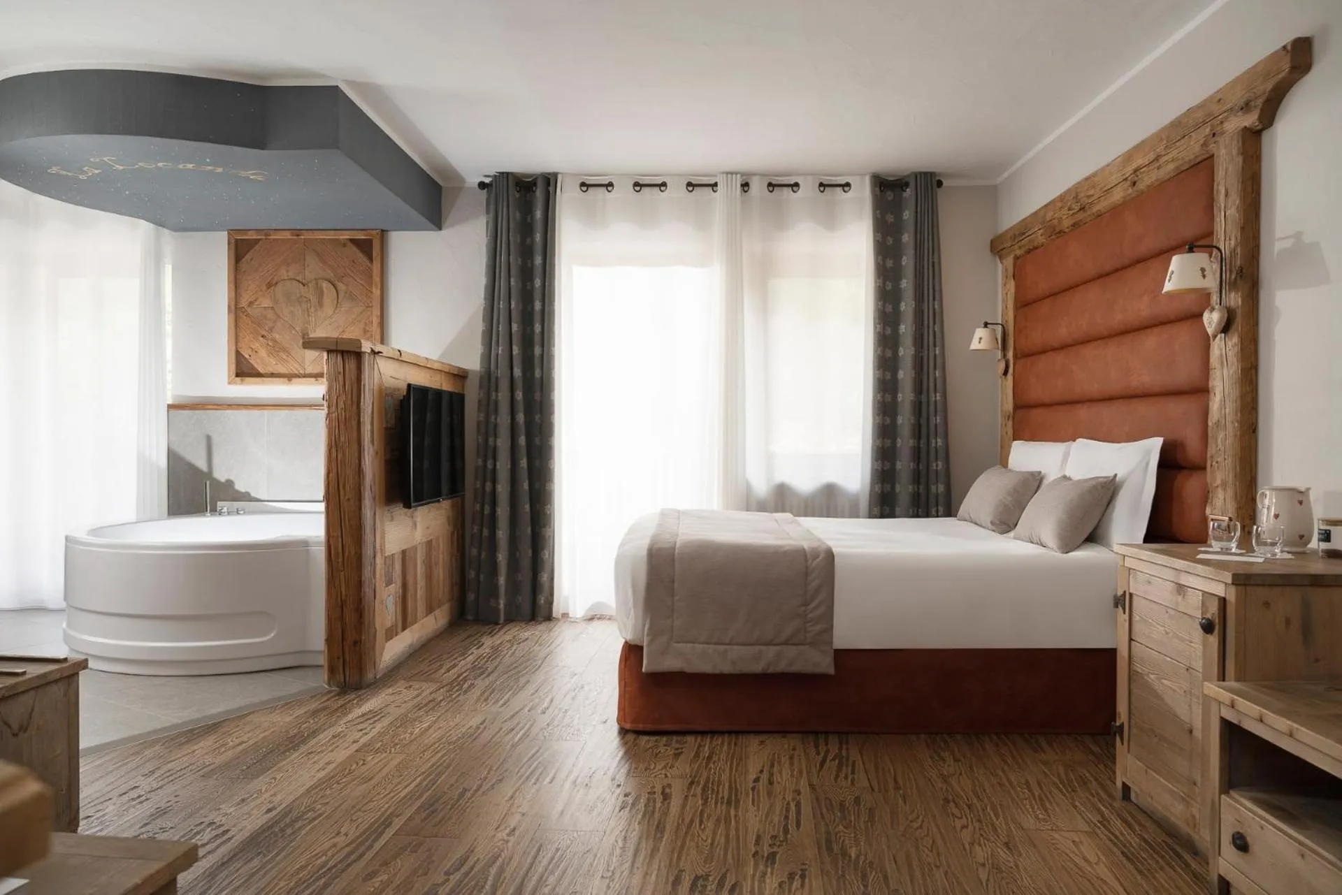 Bed in Locanda Bellevue