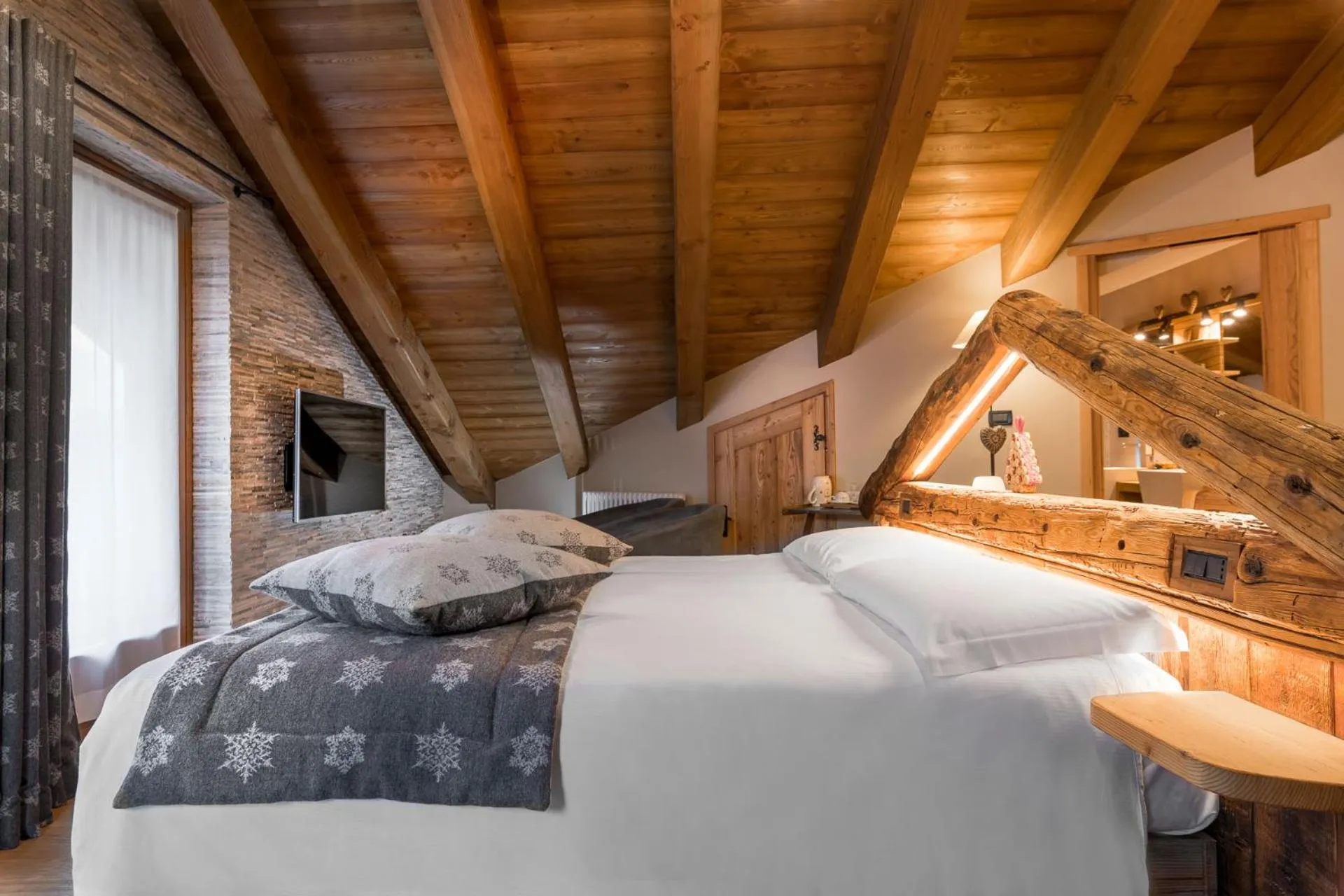 Bed in Locanda Bellevue