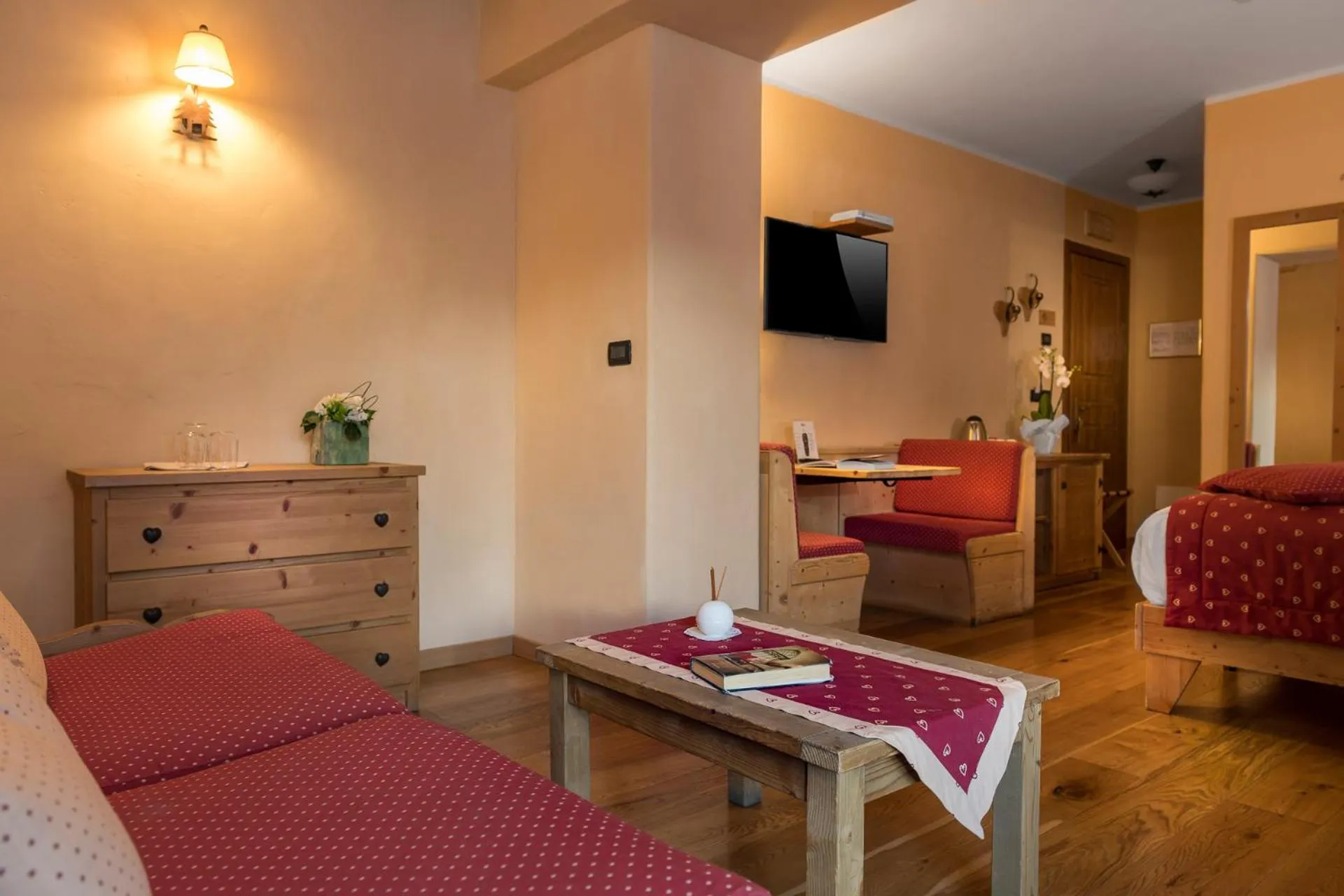 Photo of the whole room in Locanda Bellevue