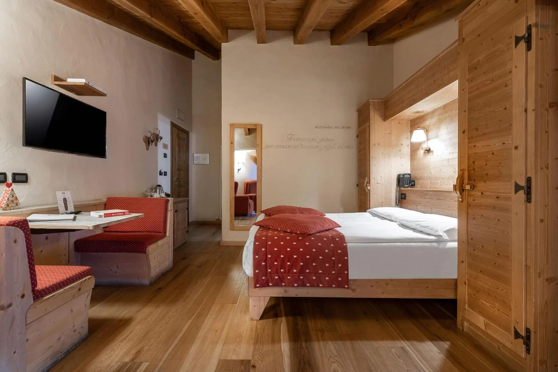 Bed in Locanda Bellevue