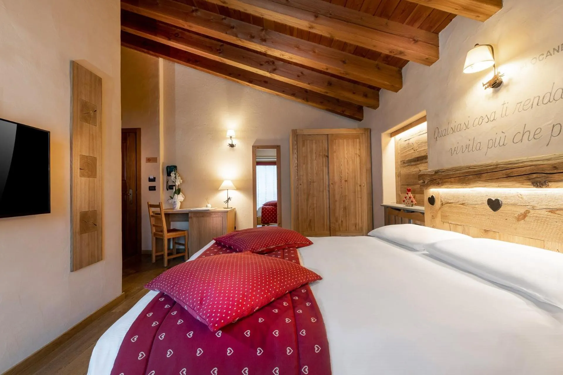 Bed in Locanda Bellevue