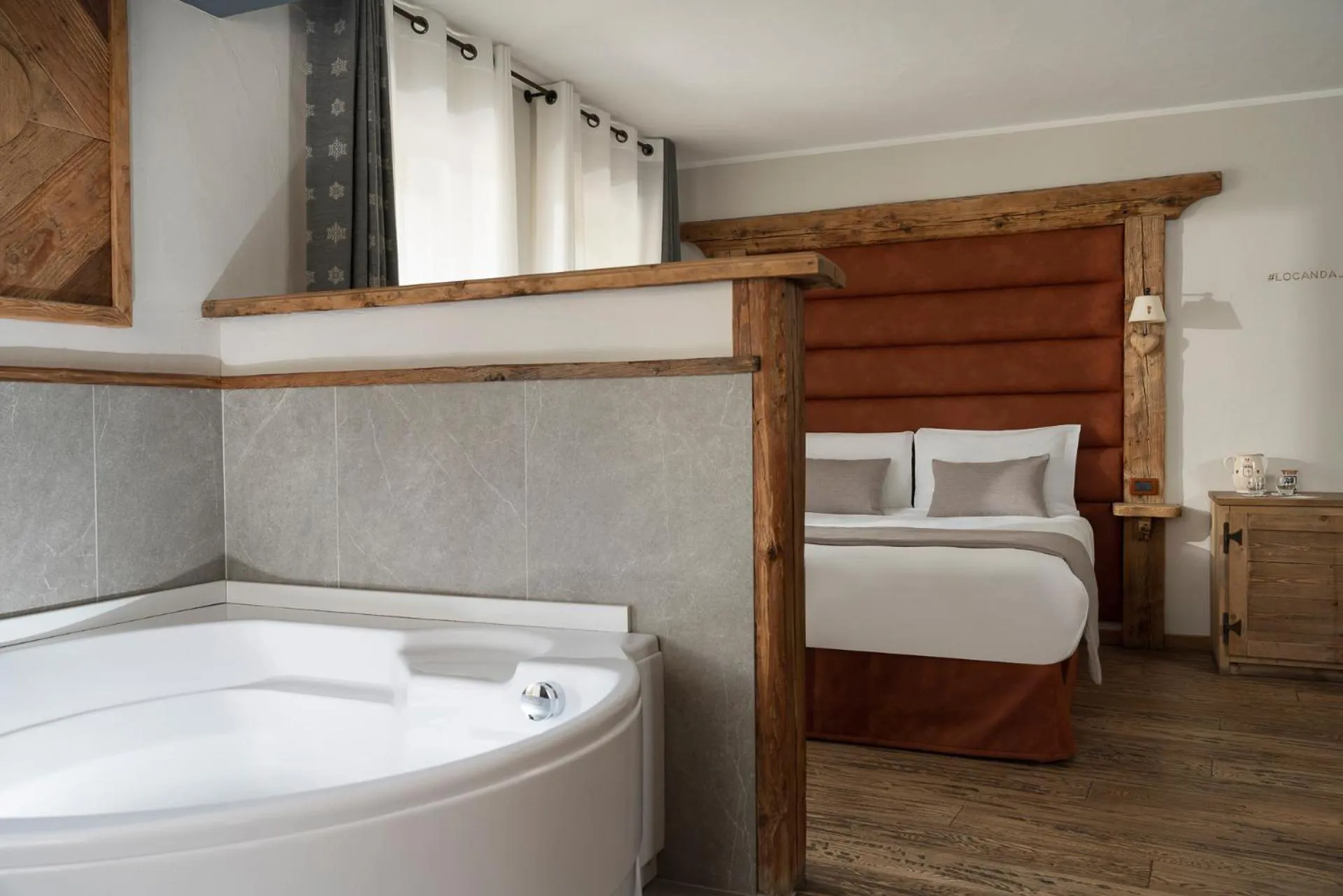 Bed in Locanda Bellevue