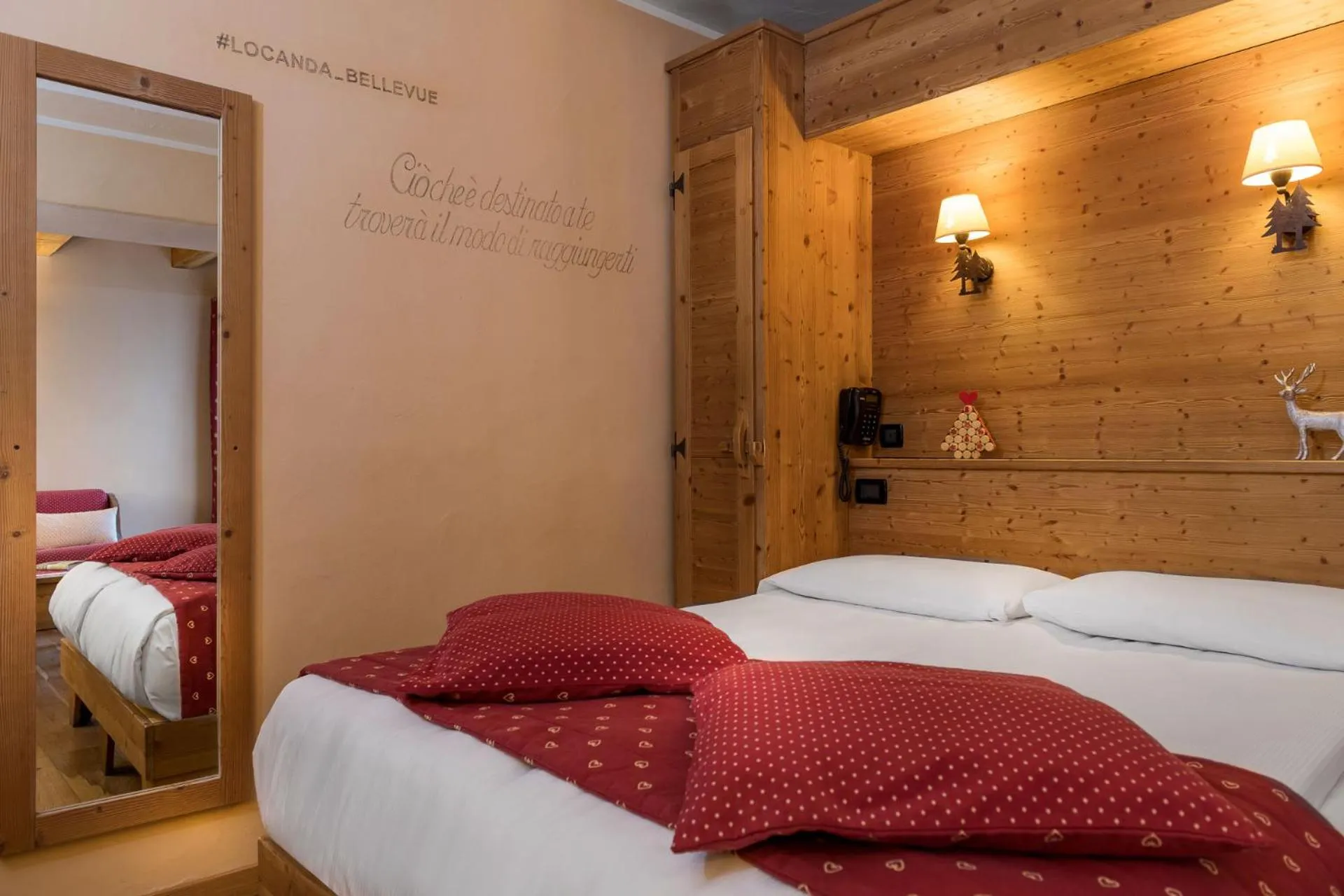 Bed in Locanda Bellevue