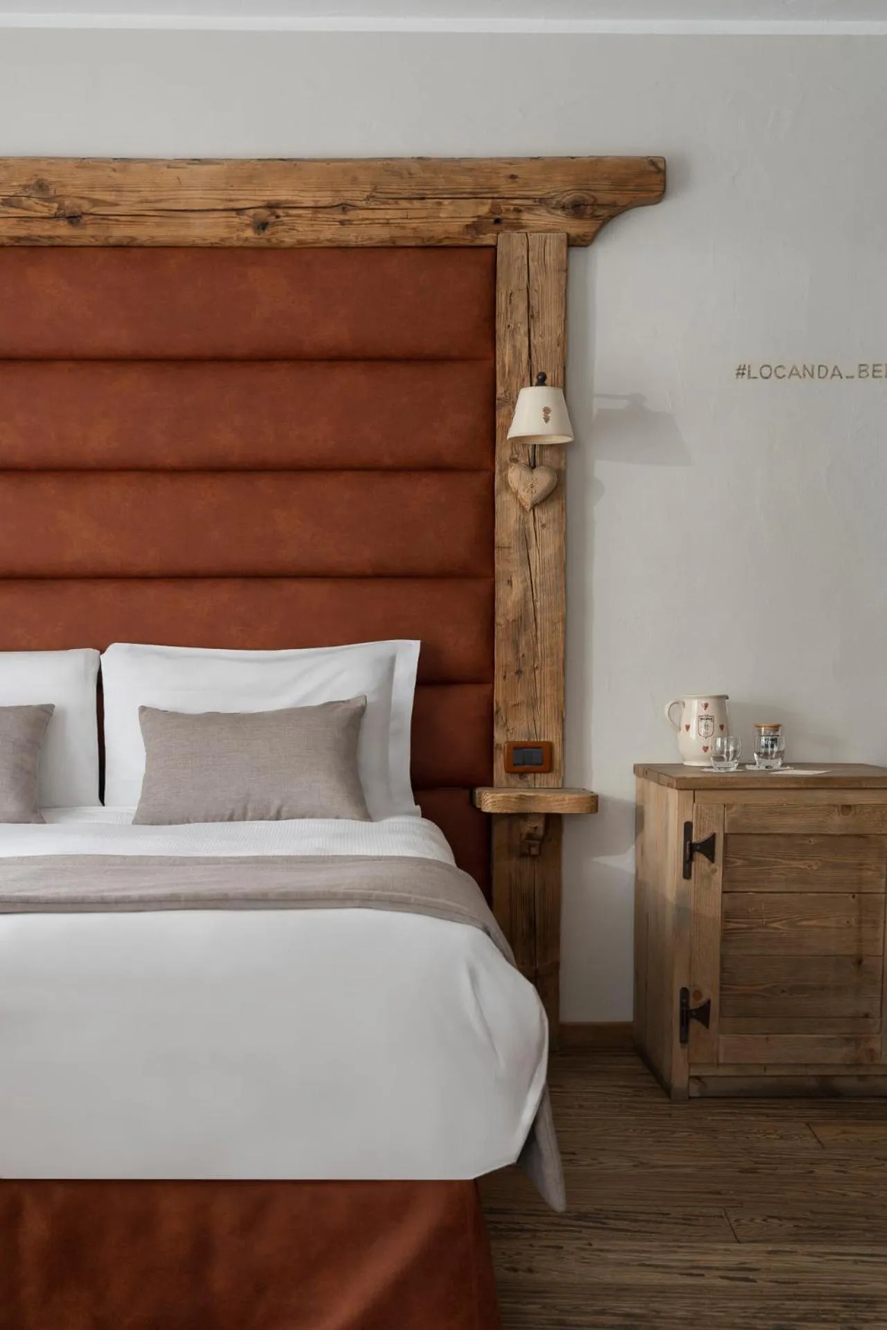 Bed in Locanda Bellevue