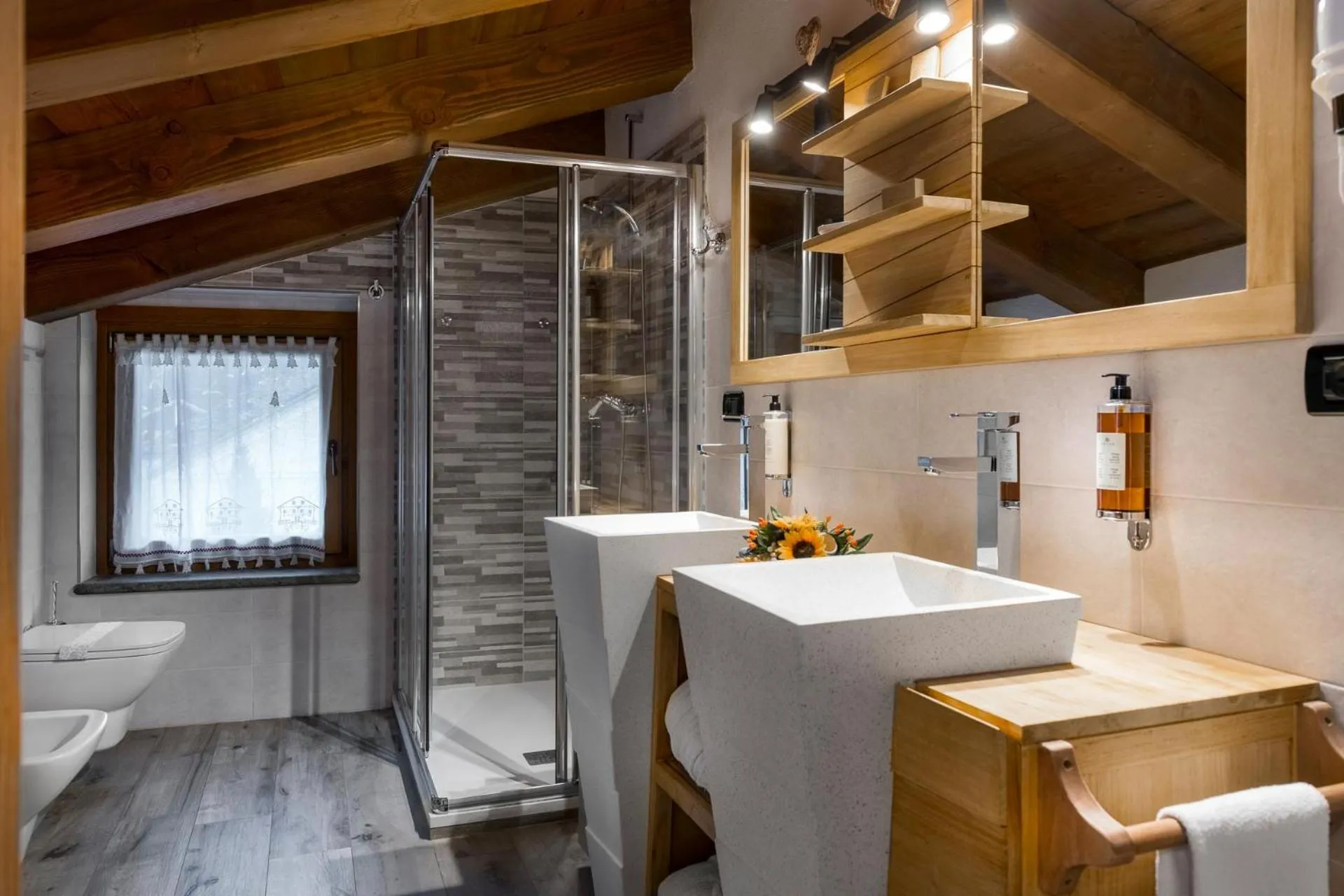 Bathroom in Locanda Bellevue