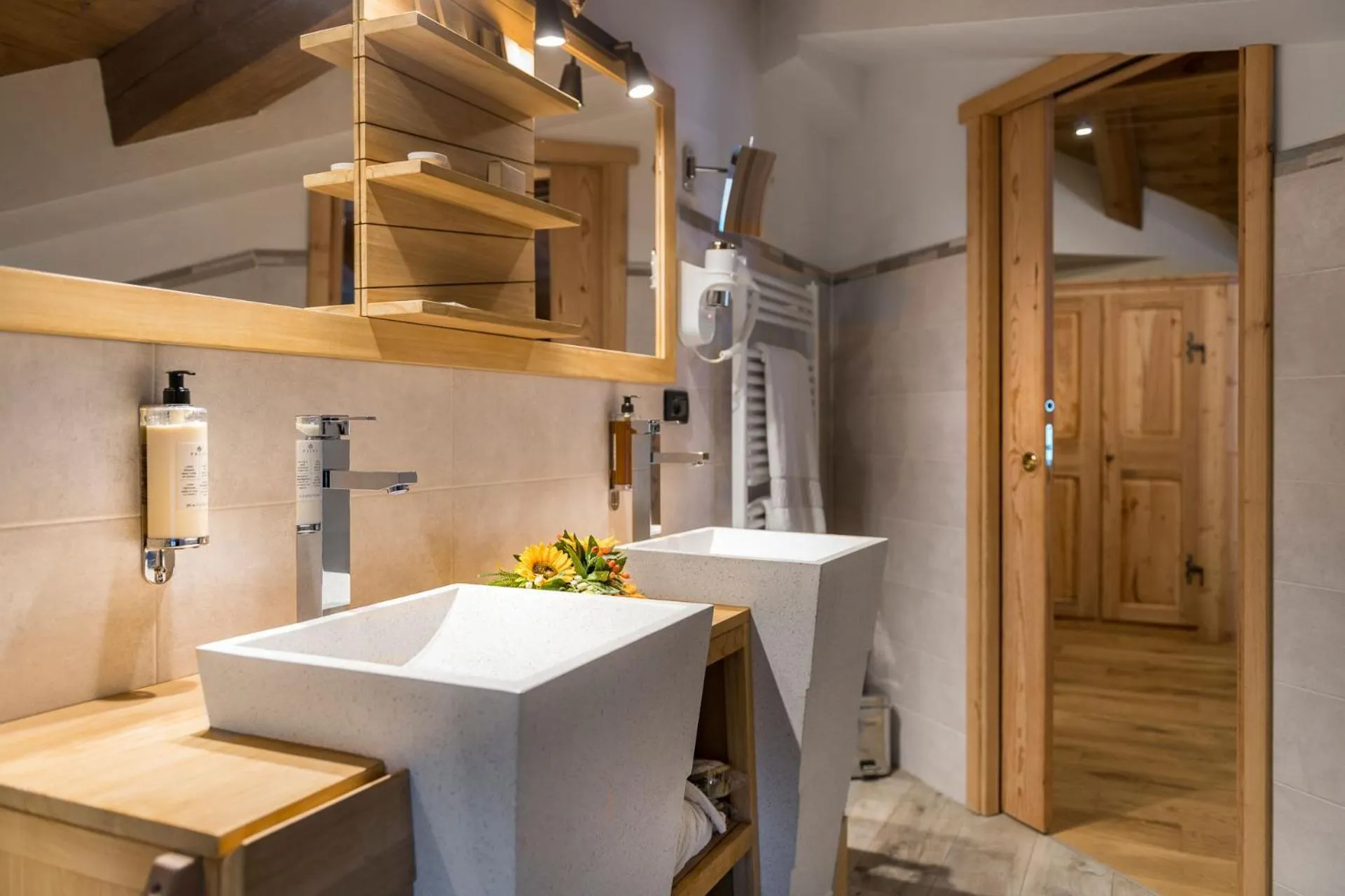 Bathroom in Locanda Bellevue