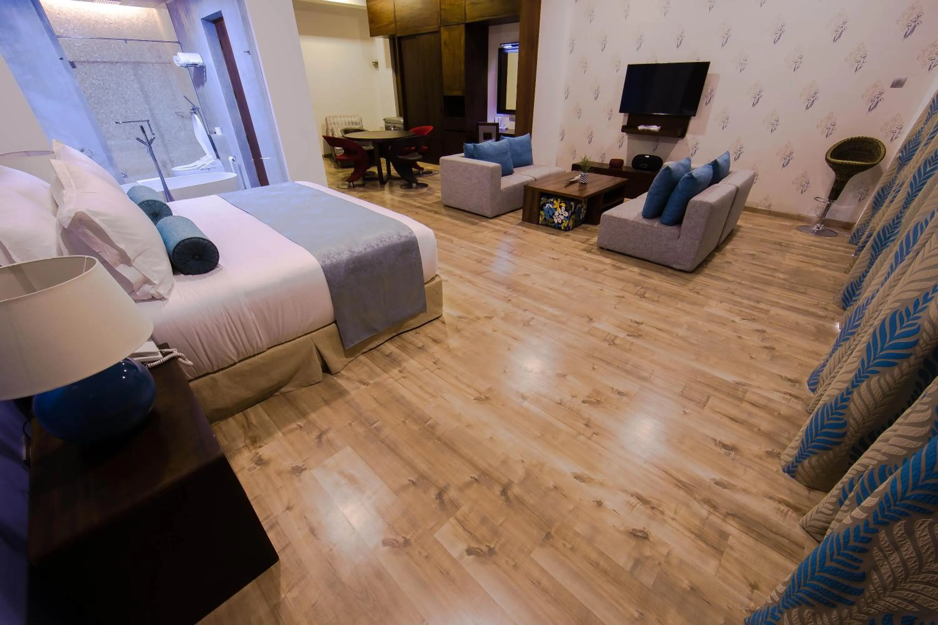 Communal lounge/ TV room in Club Waskaduwa Beach Resort & Spa