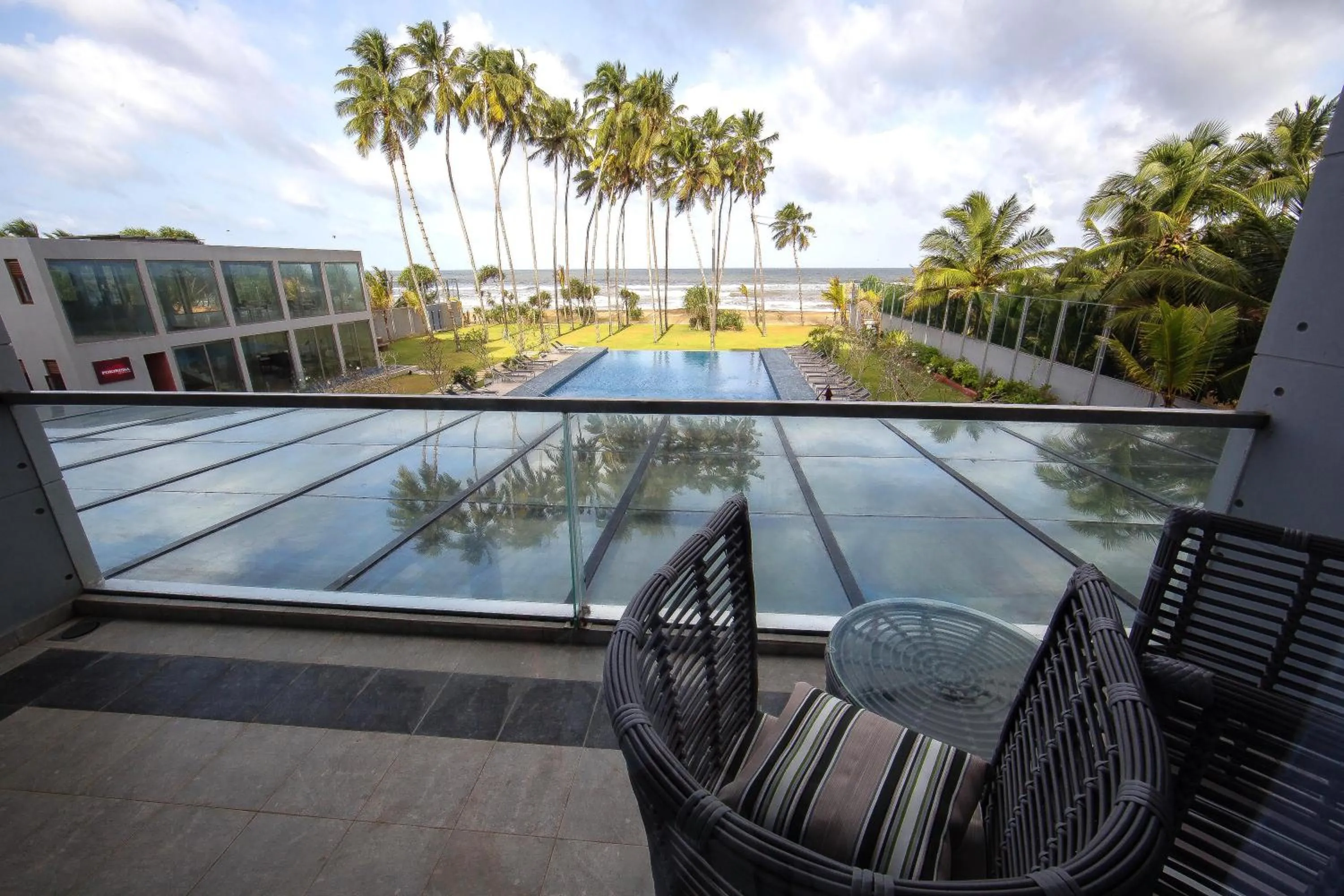 Balcony/Terrace in Club Waskaduwa Beach Resort & Spa