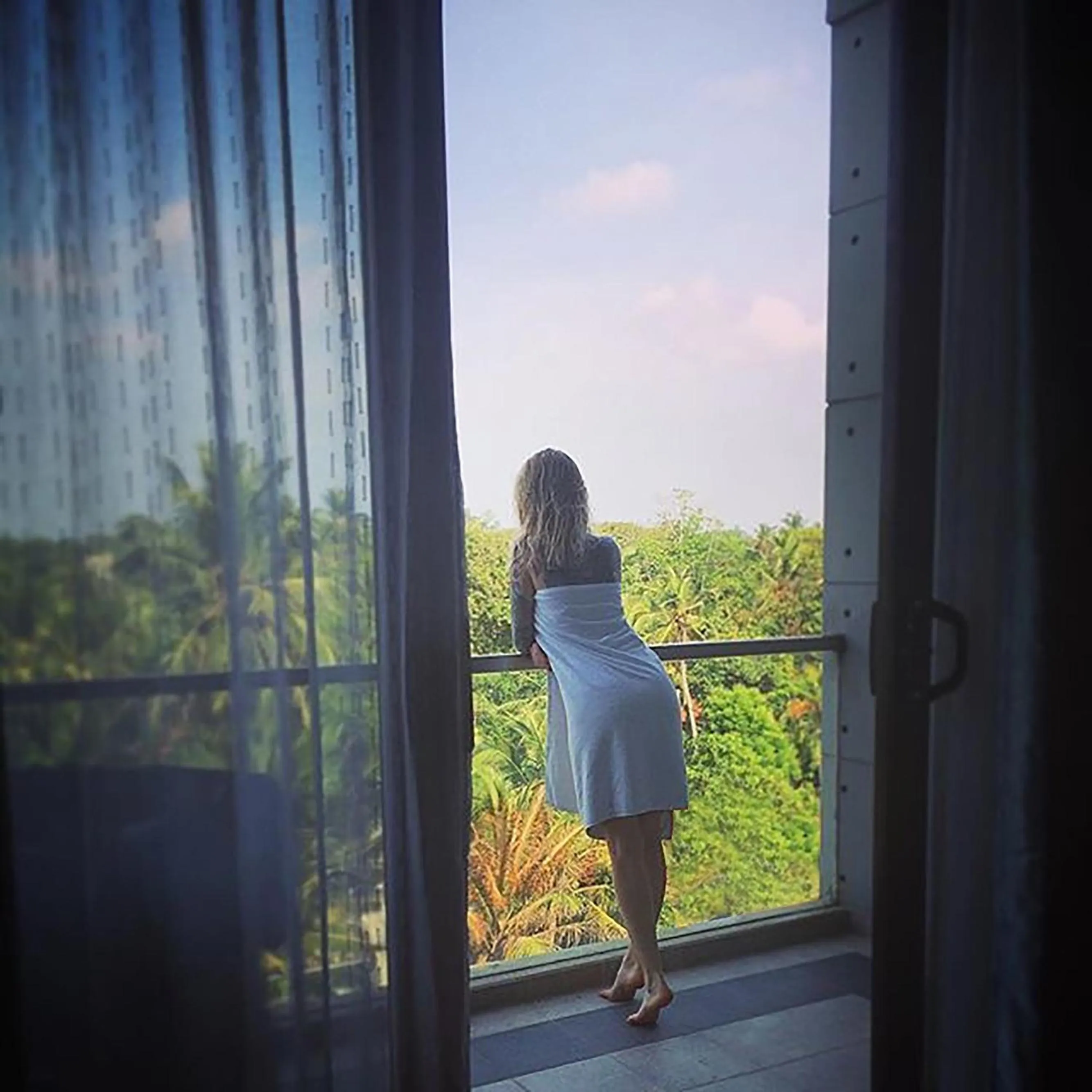 Balcony/Terrace in Club Waskaduwa Beach Resort & Spa