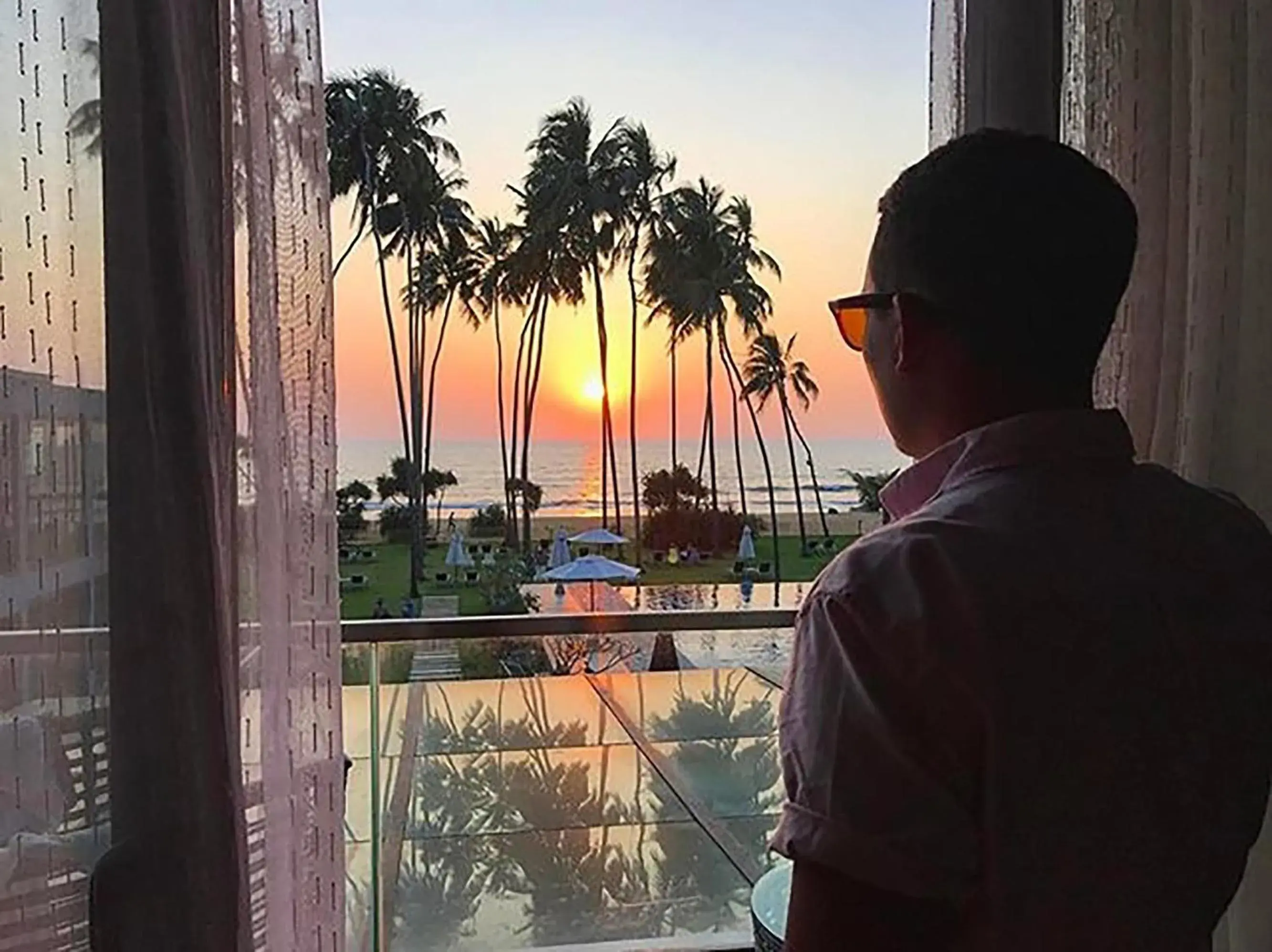 Pool view in Club Waskaduwa Beach Resort & Spa Pool view in Club Waskaduwa Beach Resort & Spa