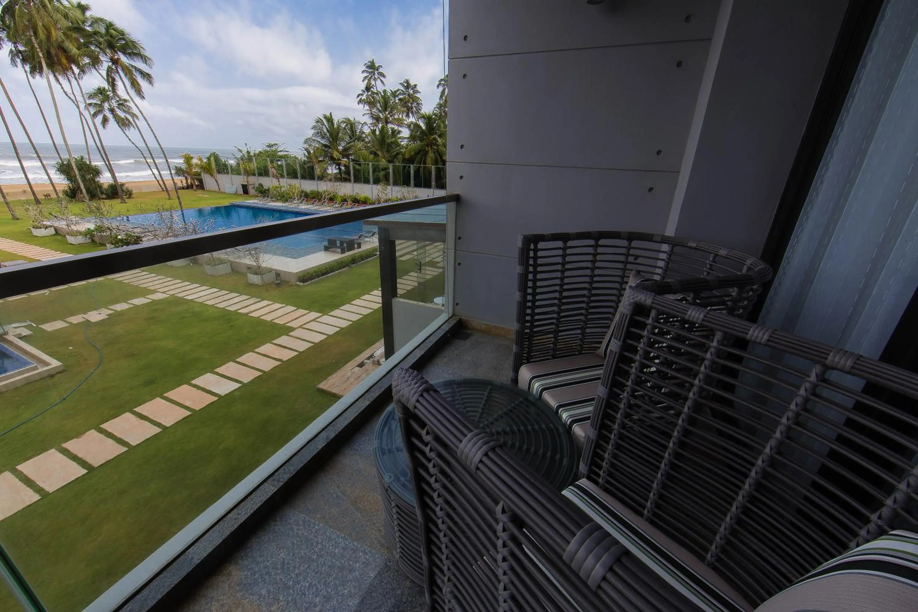 Balcony/Terrace in Club Waskaduwa Beach Resort & Spa