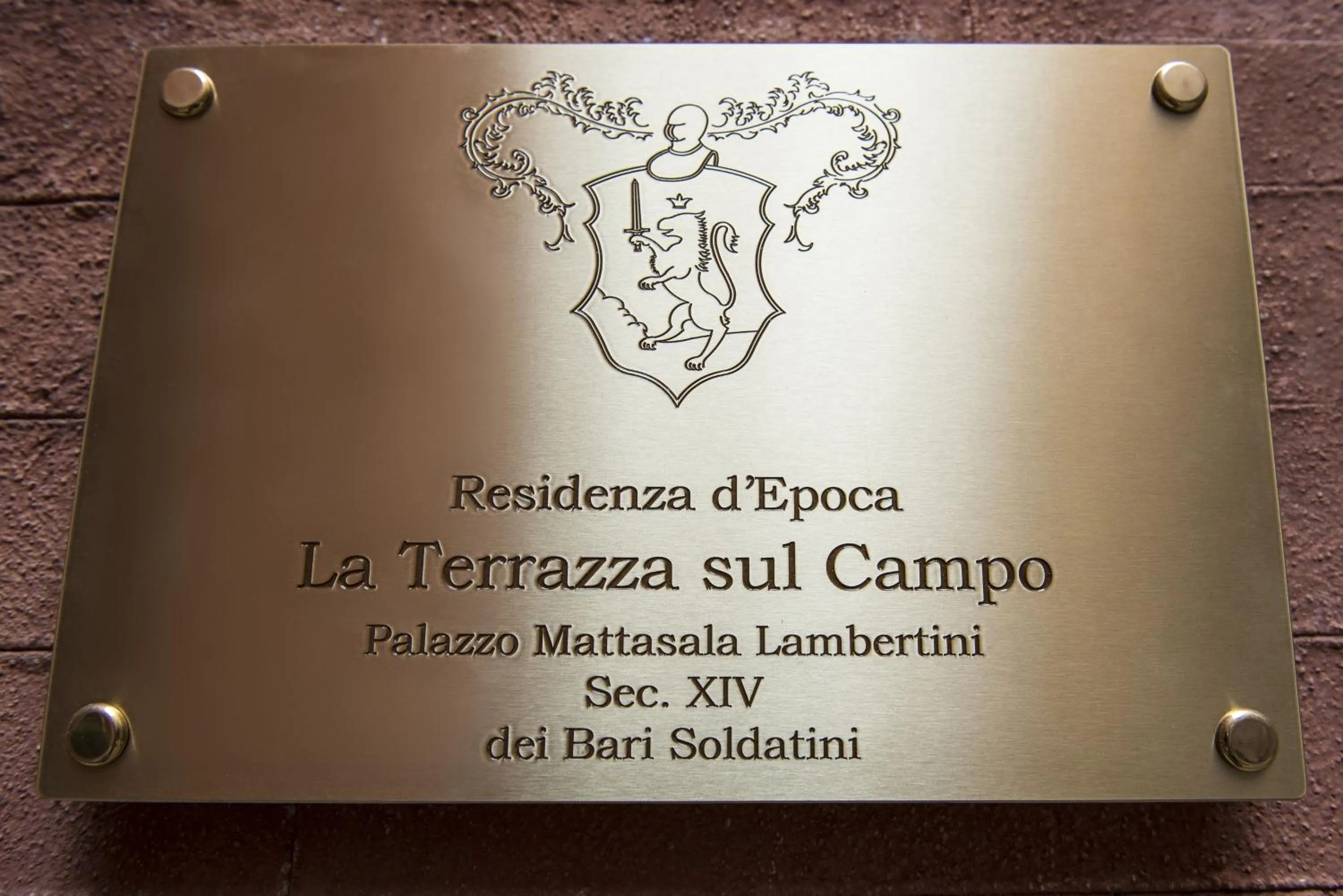 Property logo or sign in La Terrazza Sul Campo-Rooms Only