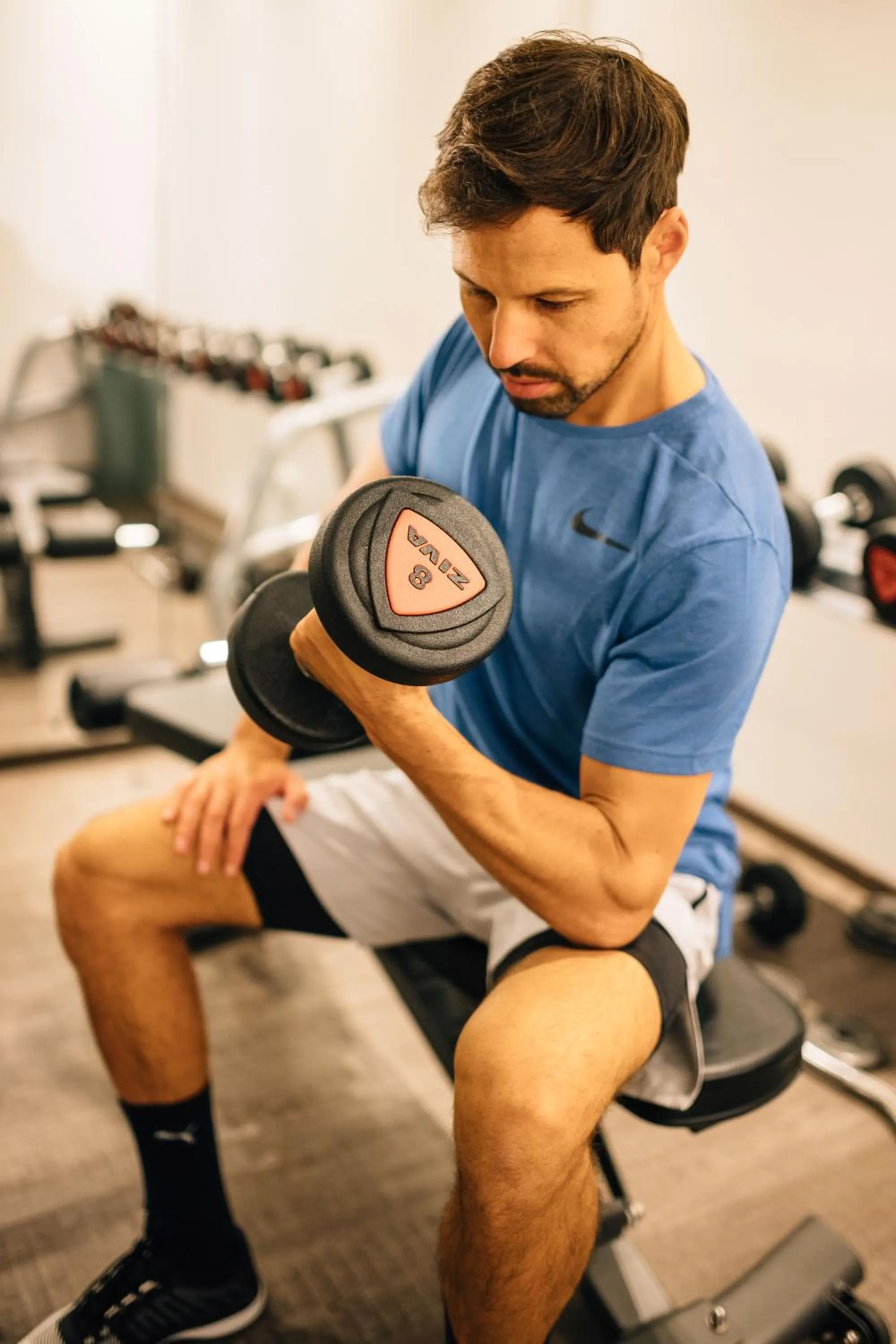 Fitness centre/facilities in Hotel Bad Fallenbach