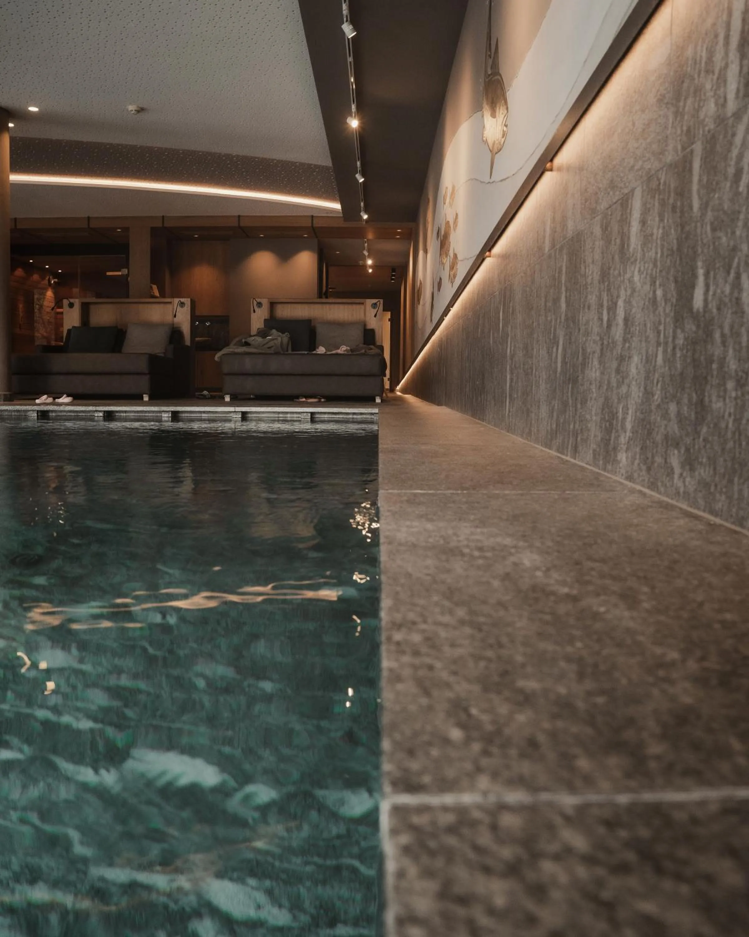 Swimming pool in Hotel Bad Fallenbach