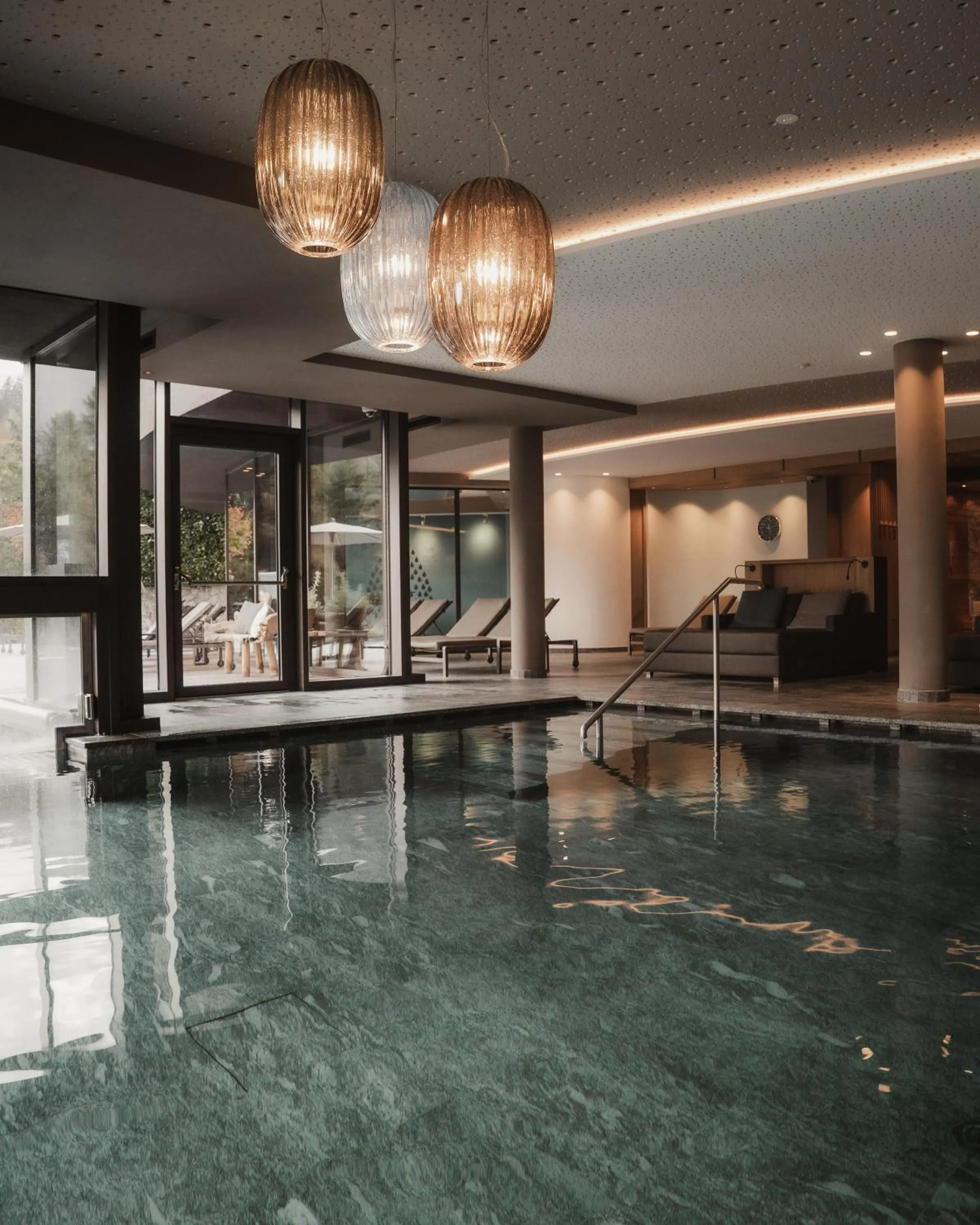 Swimming pool in Hotel Bad Fallenbach