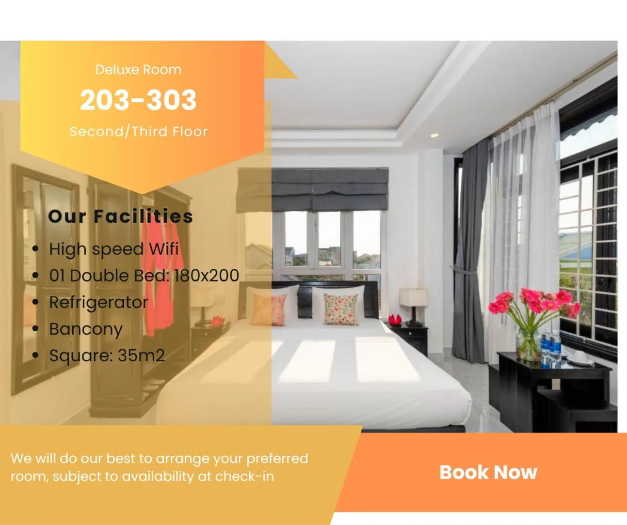 Area and facilities, Bed in Flamingo Villa Homestay - Big Rooms with Balcony - Close to Hoi An Old Town 200m & Temple Bridge - Large Outside Pool for Sun Bathing