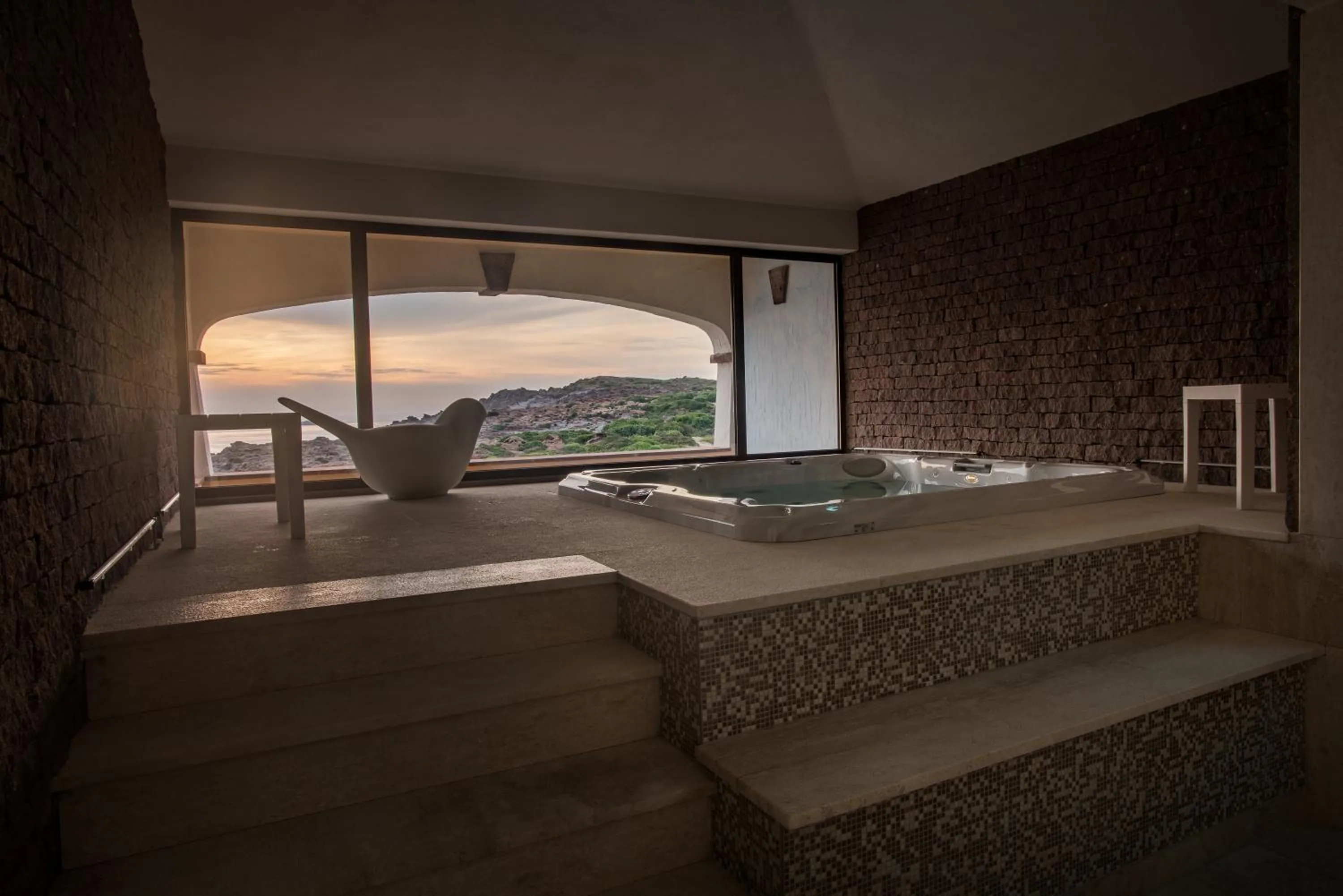 Hot Tub in Hotel Lido degli Spagnoli Wellness & Spa